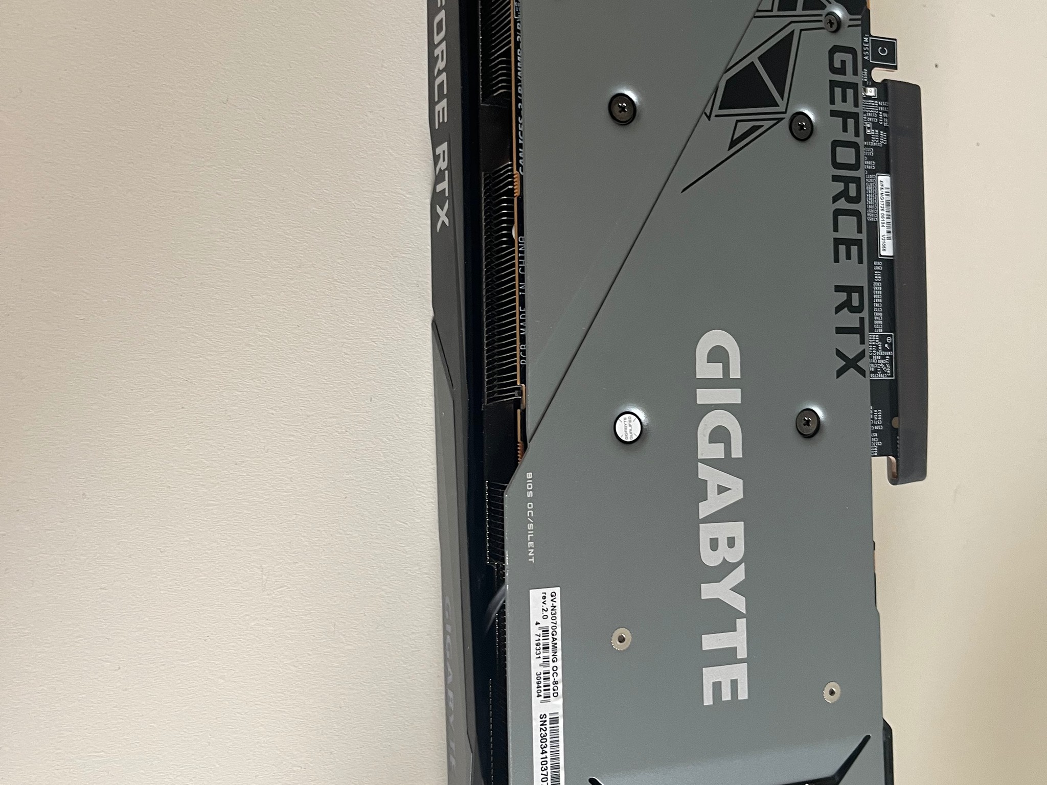 GIGABYTE RTX 3070 8GB