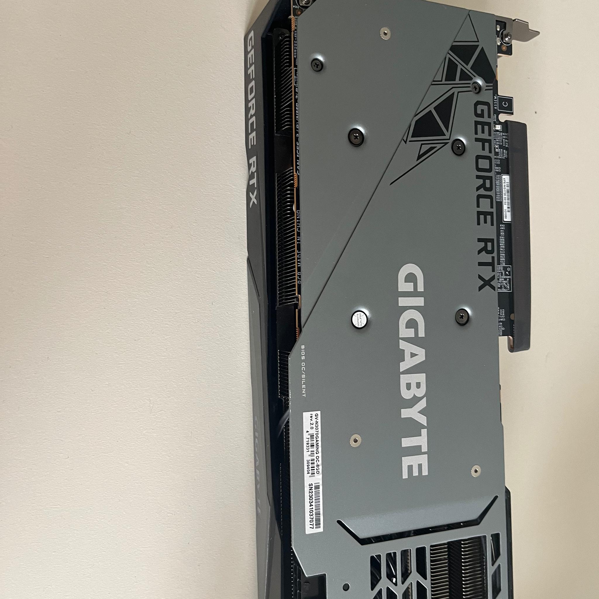 GIGABYTE RTX 3070 8GB
