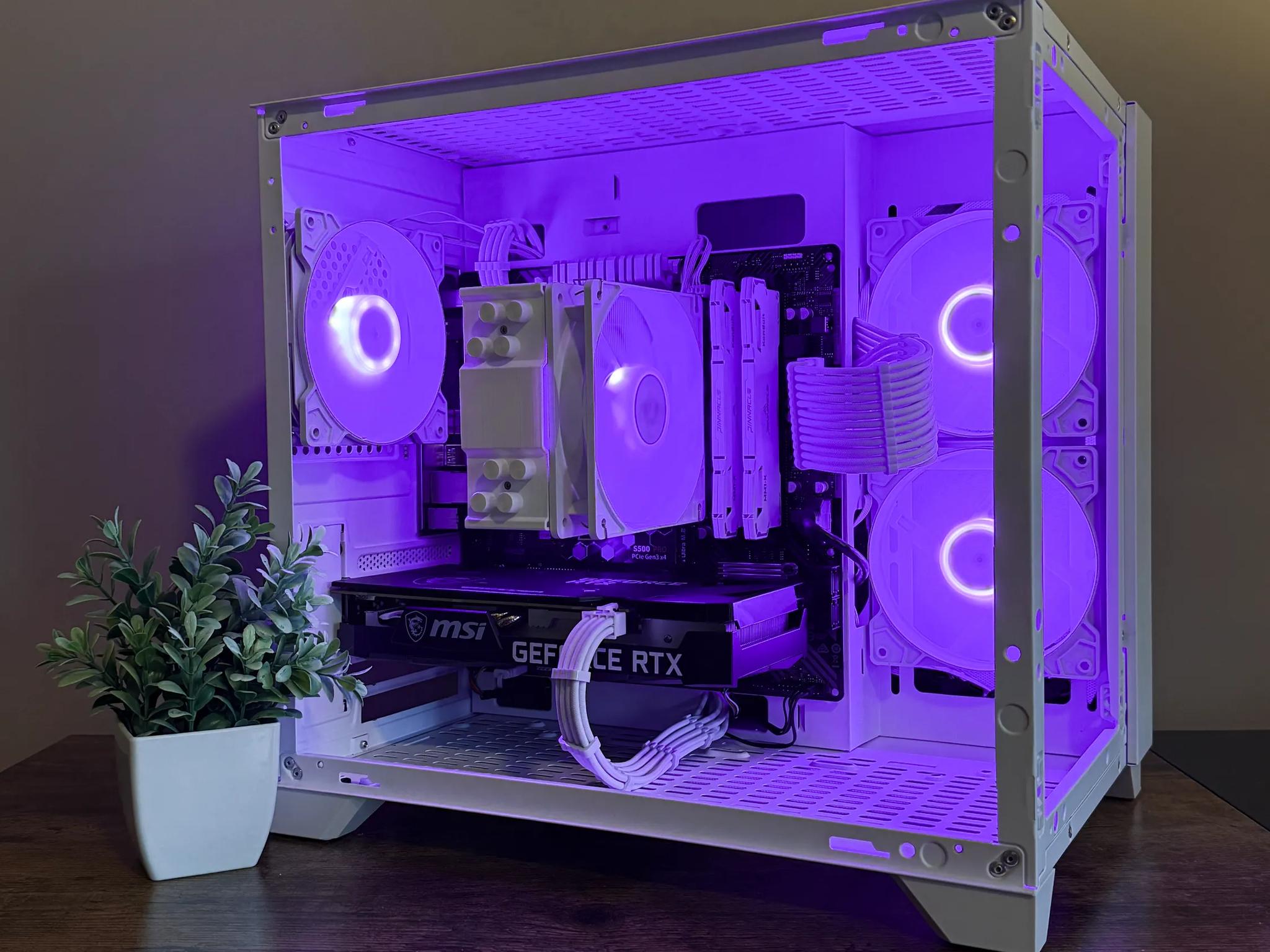 🎮 Balanced Gamer ⚖️ | RTX 3060 | Ryzen 5 5600 | 16GB RAM | 512GB SSD |⚪ High Performance Gaming PC⚪