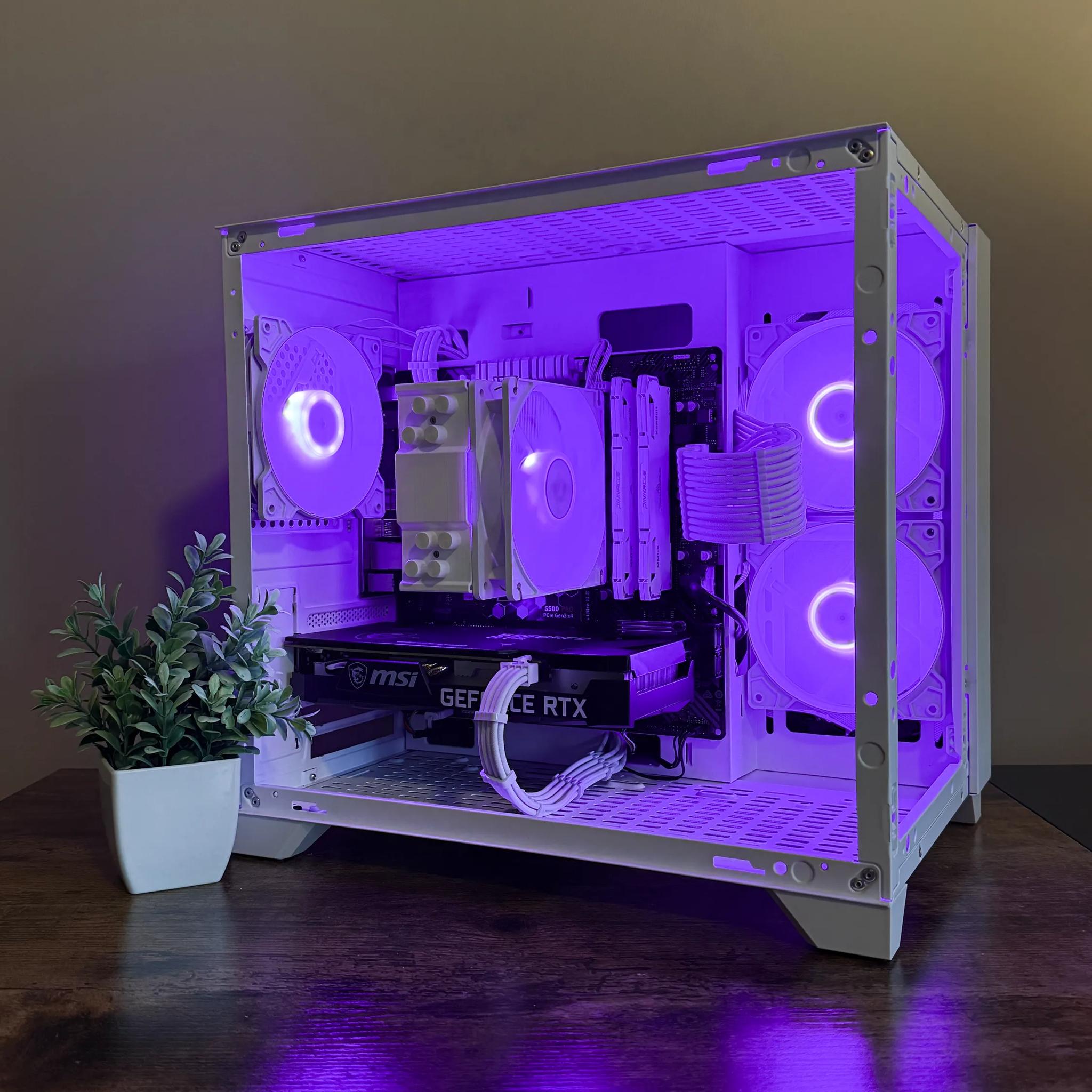 🎮 Balanced Gamer ⚖️ | RTX 3060 | Ryzen 5 5600 | 16GB RAM | 512GB SSD |⚪ High Performance Gaming PC⚪