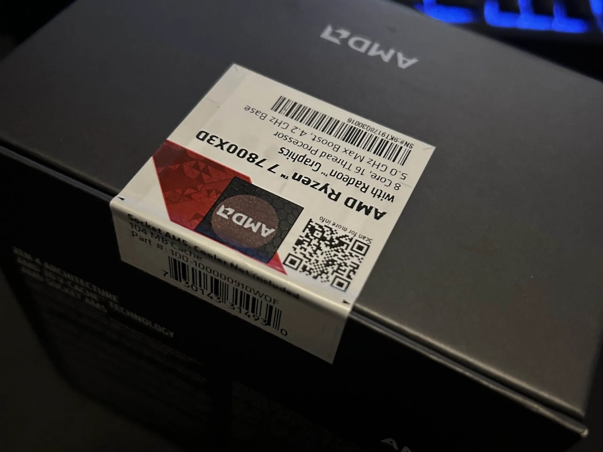 AMD Ryzen 7 7800x3D