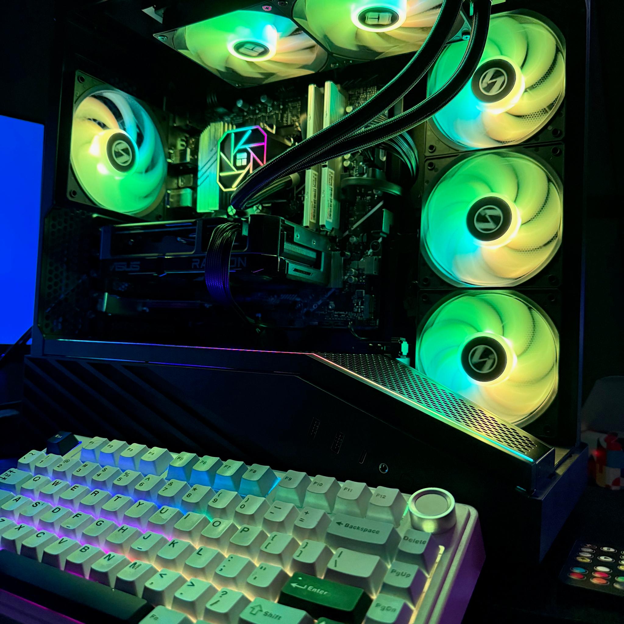 Custom Built Gaming PC | Brand New Parts | RX 9060 XT | i5 12600KF