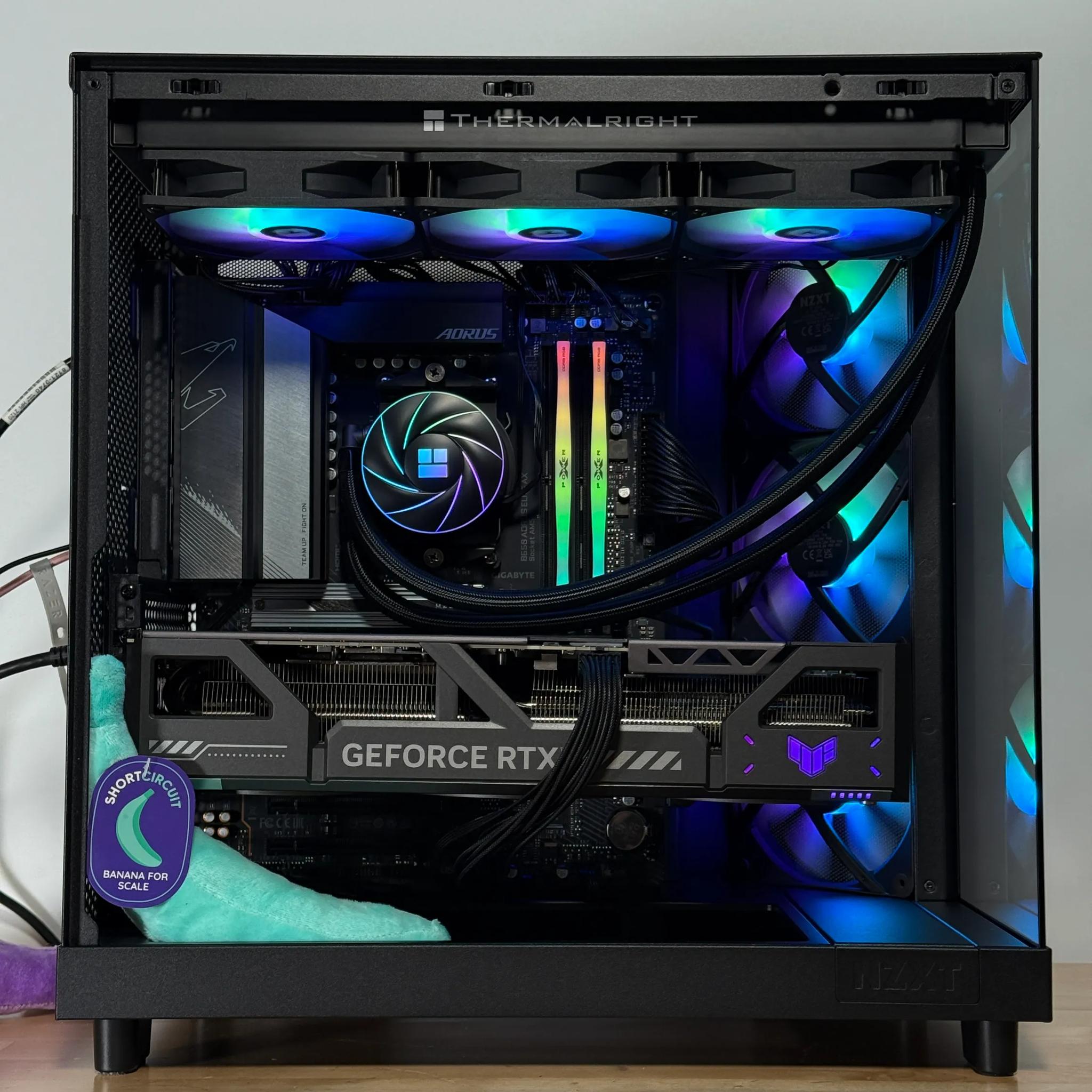 RTX 5080 Ryzen 7 9800x3d Gaming PC