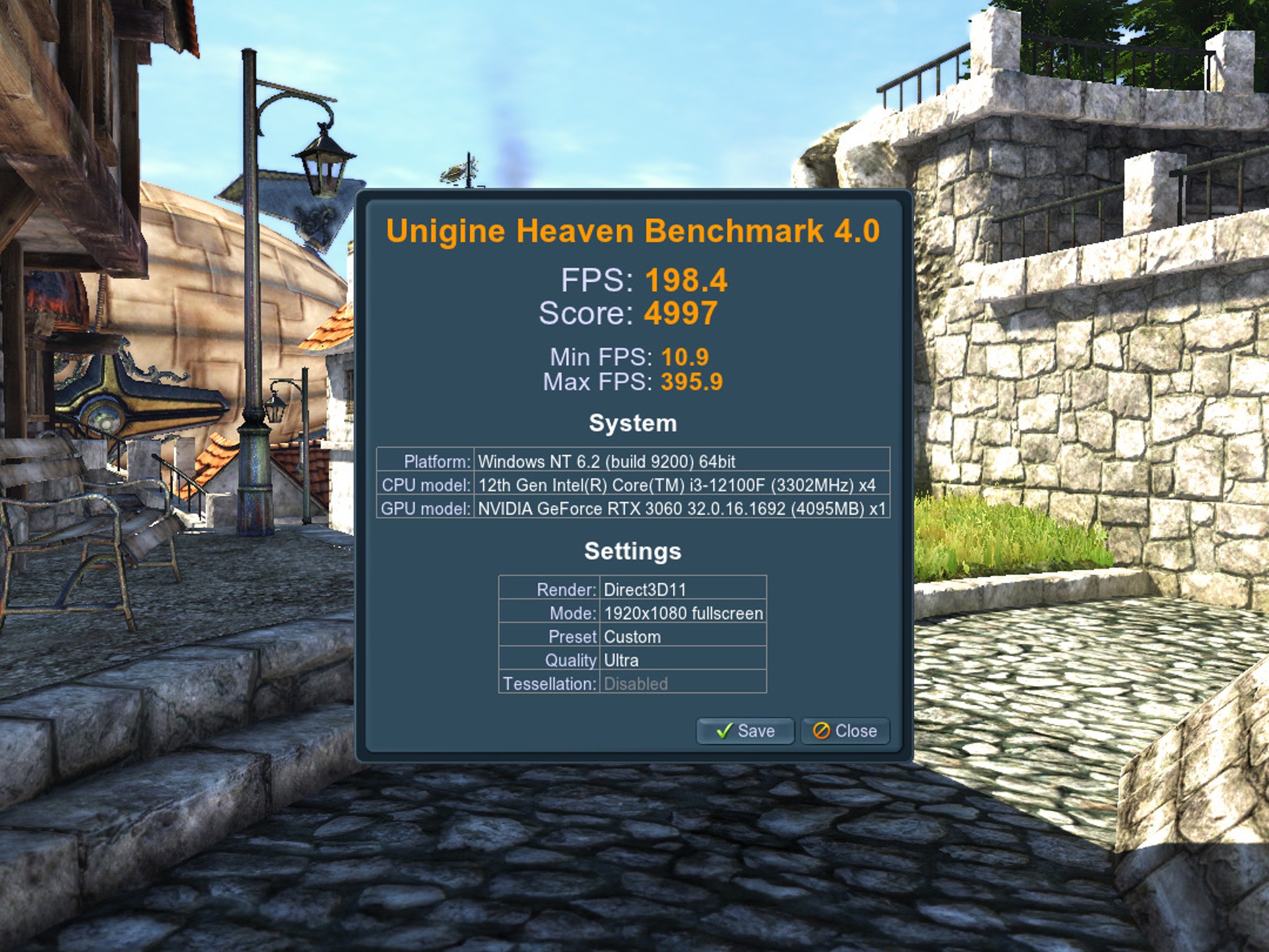 Gaming PC - RTX 3060 | i3-12100F