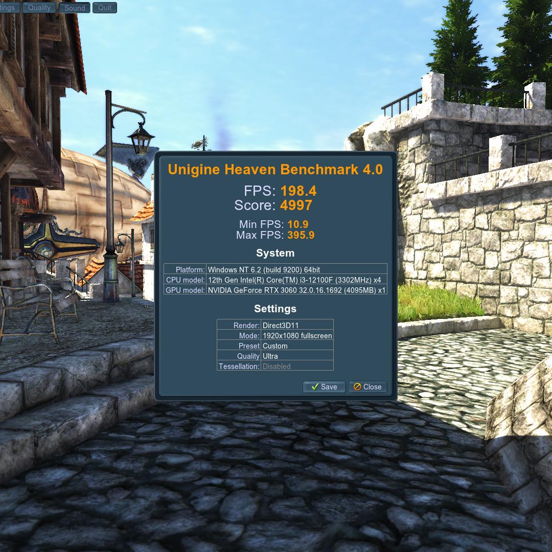 Gaming PC - RTX 3060 | i3-12100F