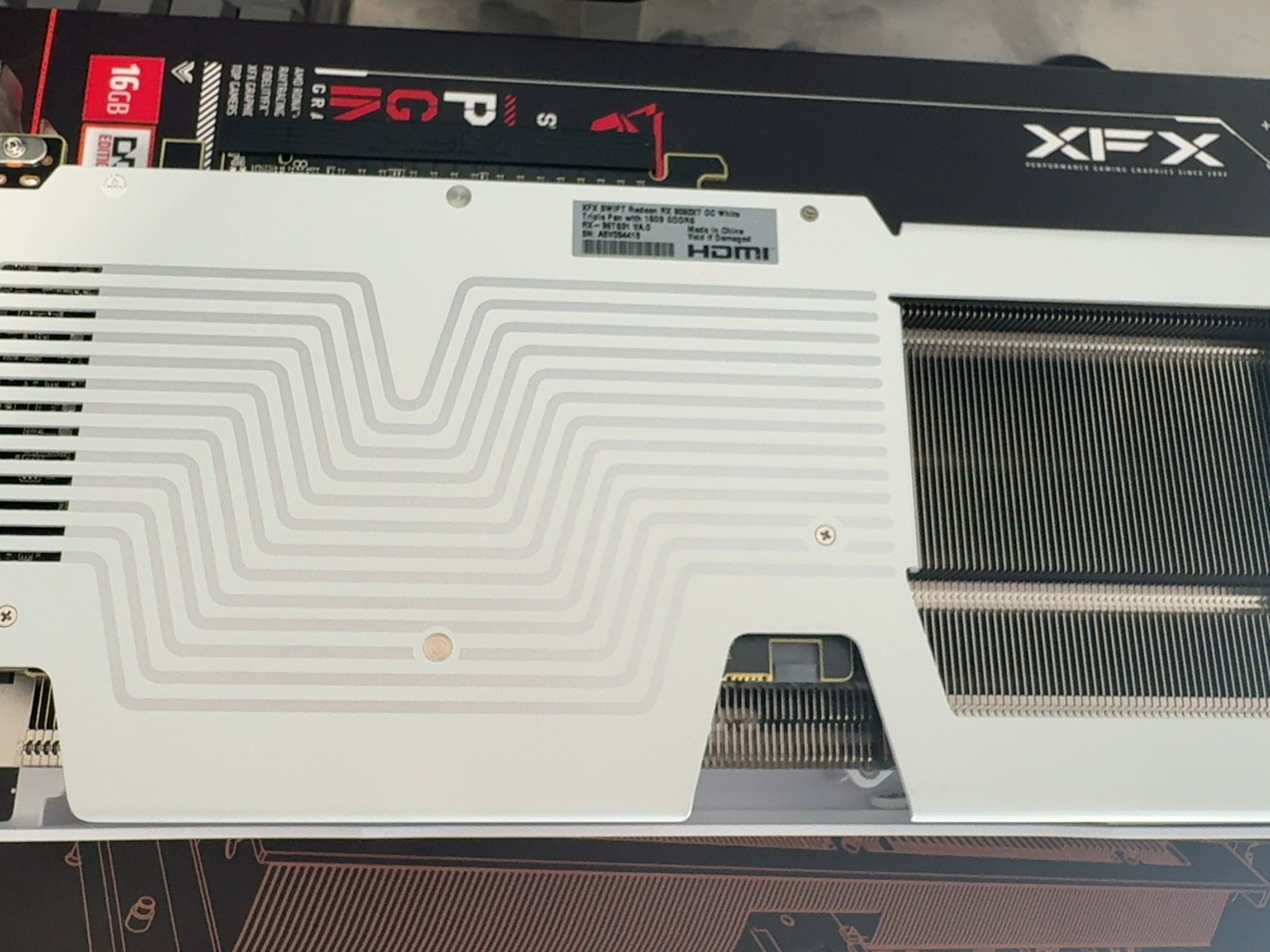 🔥 XFX RX 9060 XT SWIFT White OC – 16GB GDDR6 Triple Fan GPU (Great Condition)