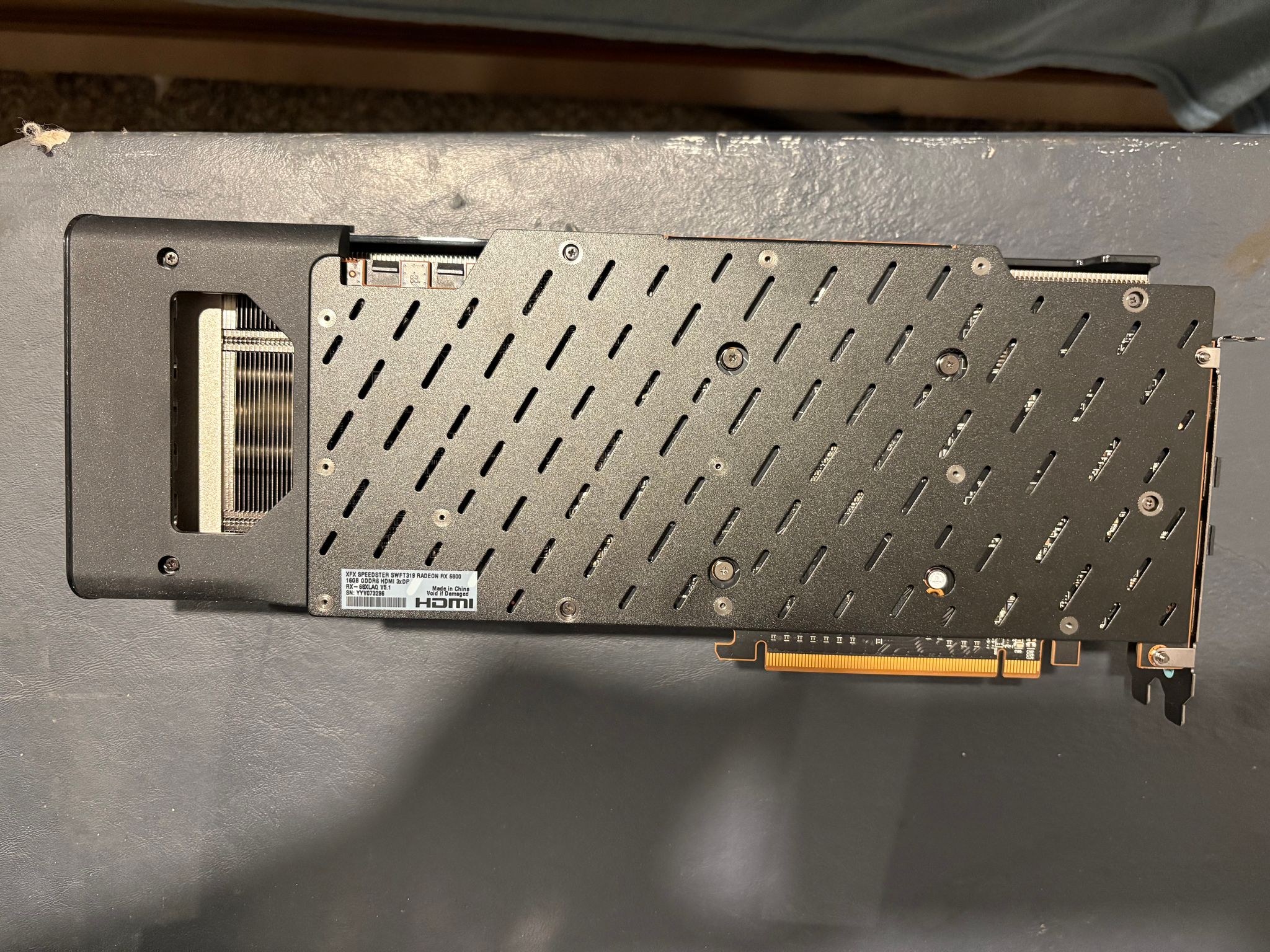 XFX SPEEDSTER SWFT319 AMD Radeon RX 6800 CORE Gaming Graphics Card
