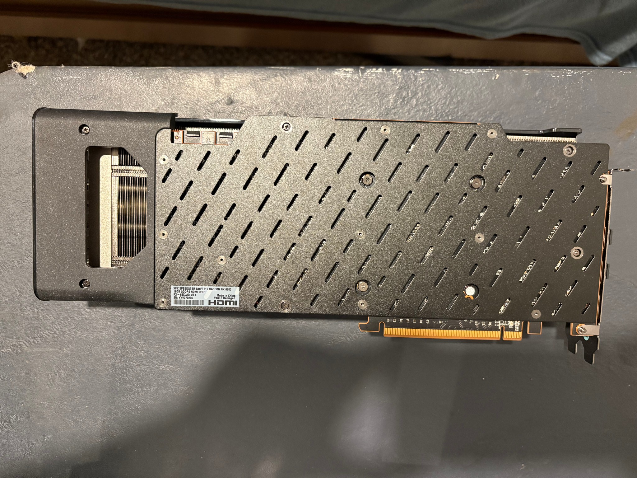 XFX SPEEDSTER SWFT319 AMD Radeon RX 6800 CORE Gaming Graphics Card