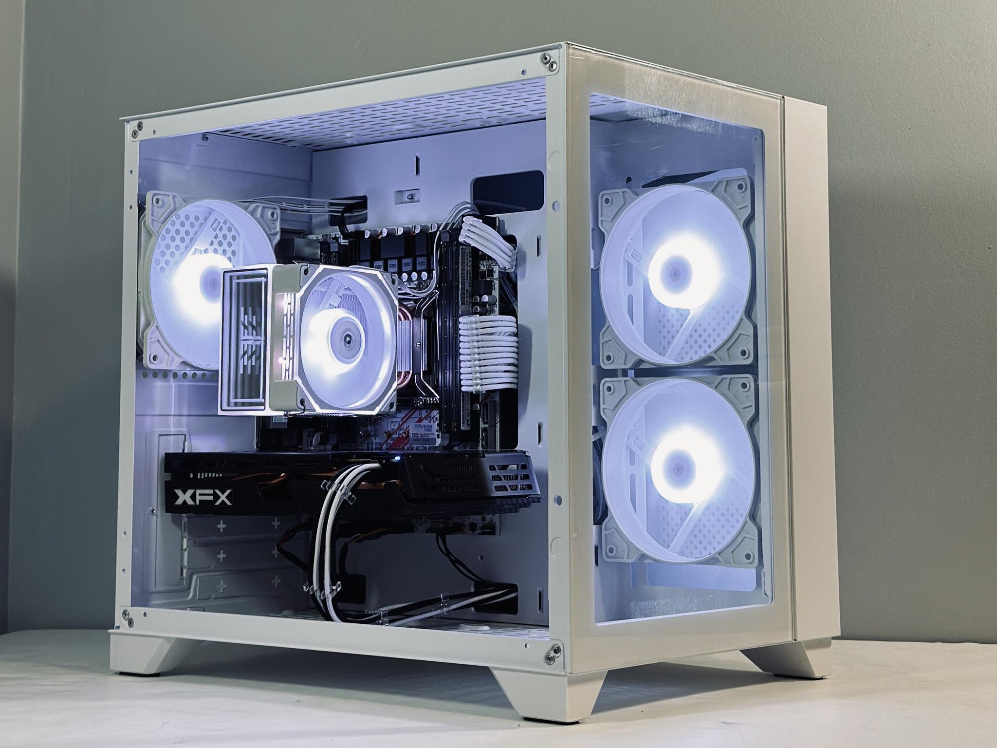 ⚪️🐼|RX 580, Intel Xeon powered, 16gb Ram, 512gb SSD WiFi Equipped Gaming PC