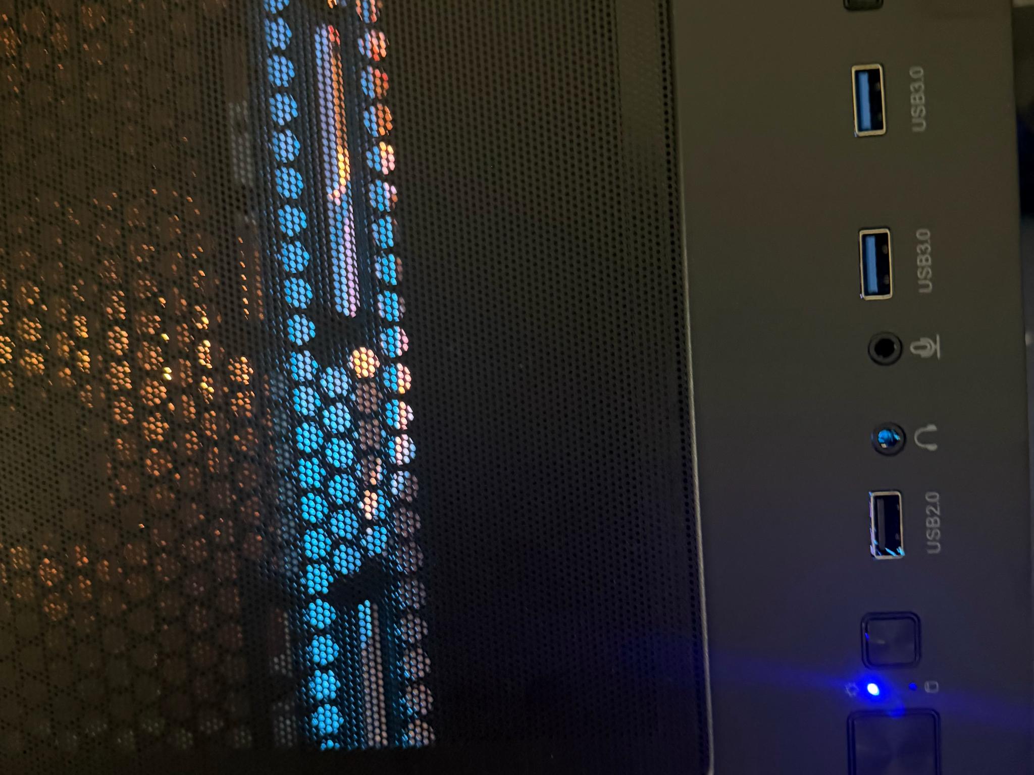 🔵"Void Aurora"⚫️| 1440p Gaming | Ryzen 5 7500X3D | RX 9060 XT |32GB DDR5 | 2.5TB Storage