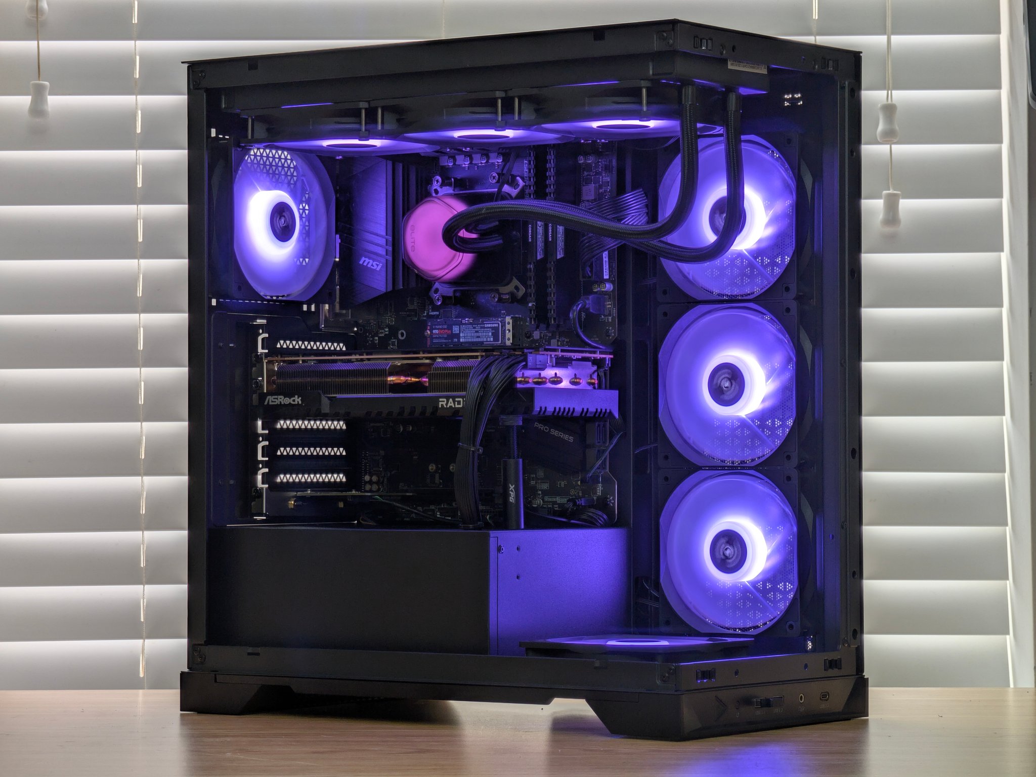 💜🖤Ryzen 7 5800x | RX 7800XT | 32GB DDR4 | 2TB SSD | Gaming PC🖤💜