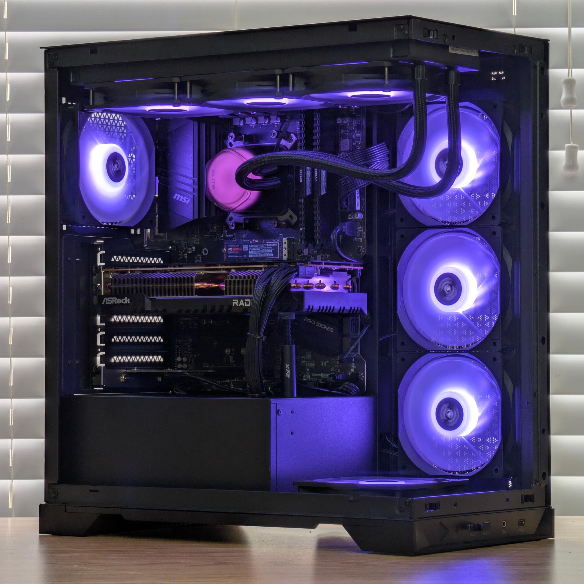 💜🖤Ryzen 7 5800x | RX 7800XT | 32GB DDR4 | 2TB SSD | Gaming PC🖤💜