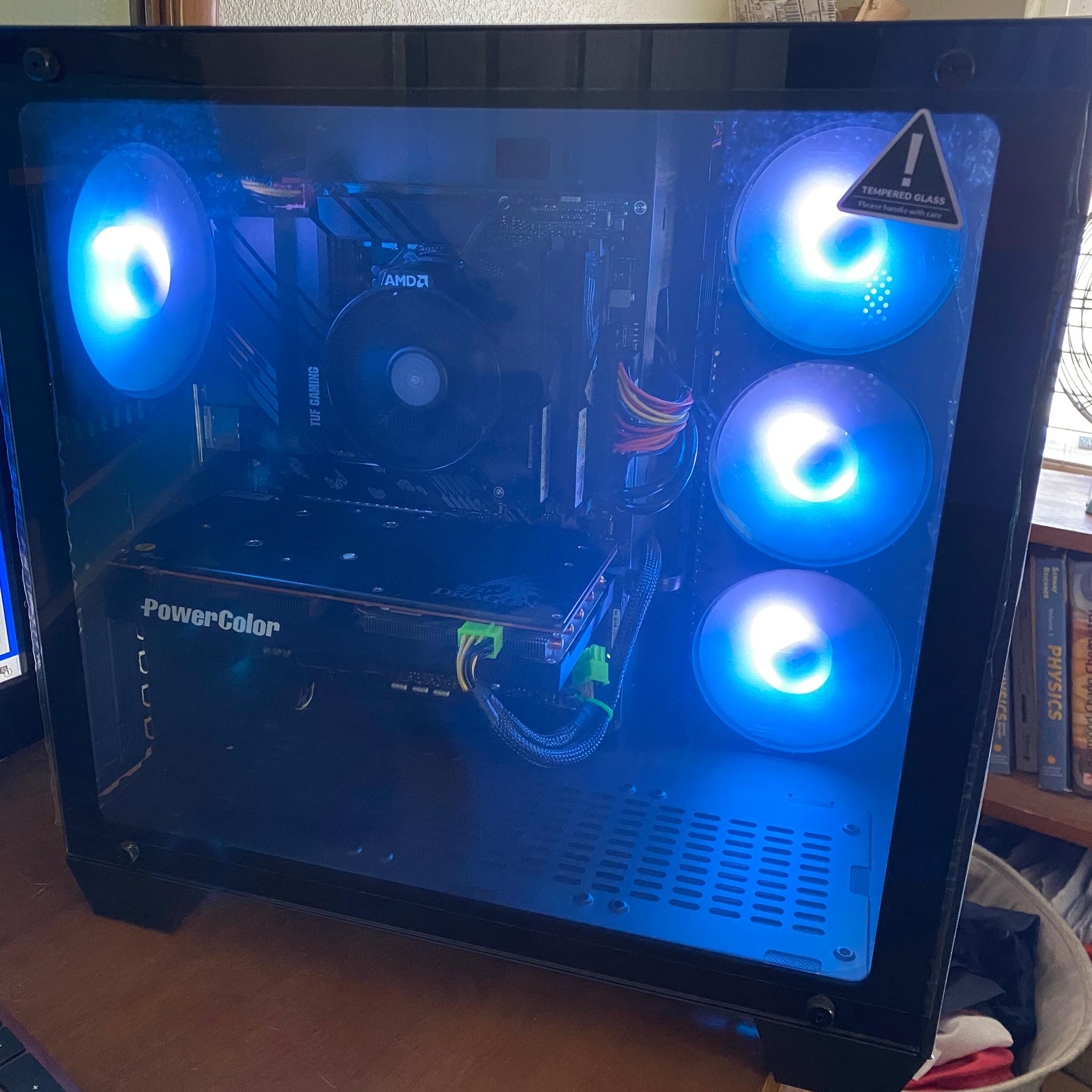 AMD Ryzen 5 2600, 32GB RAM, 512GB NVME + 2TB HDD,  RX 5600 XT 6GB