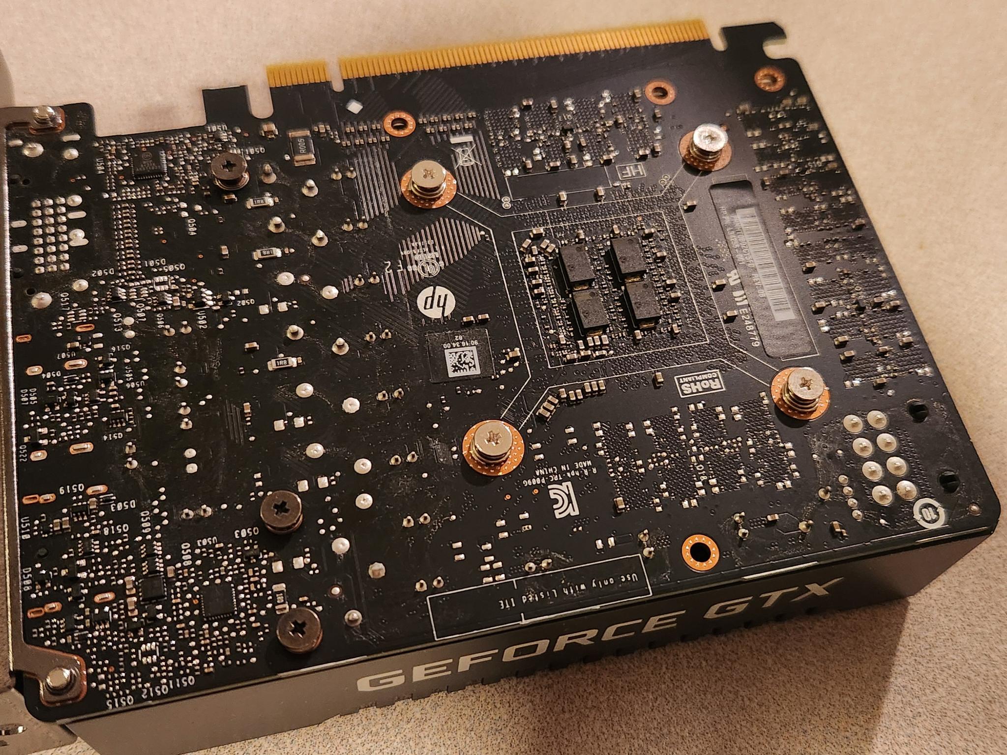 GTX 1660 6GB - From HP Omen Prebuilt