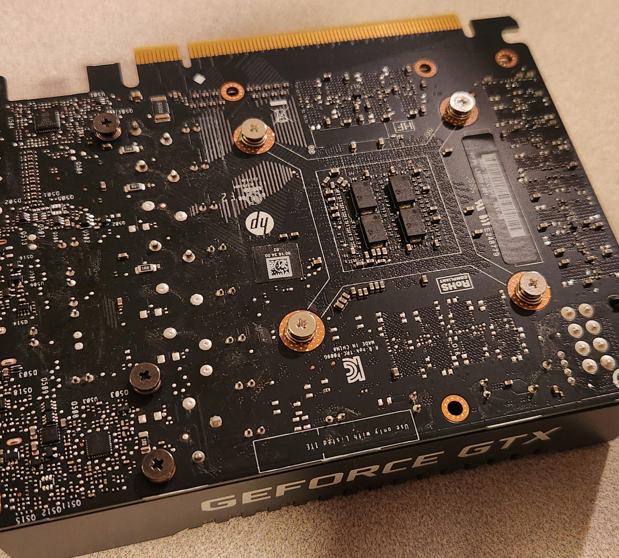 GTX 1660 6GB - From HP Omen Prebuilt