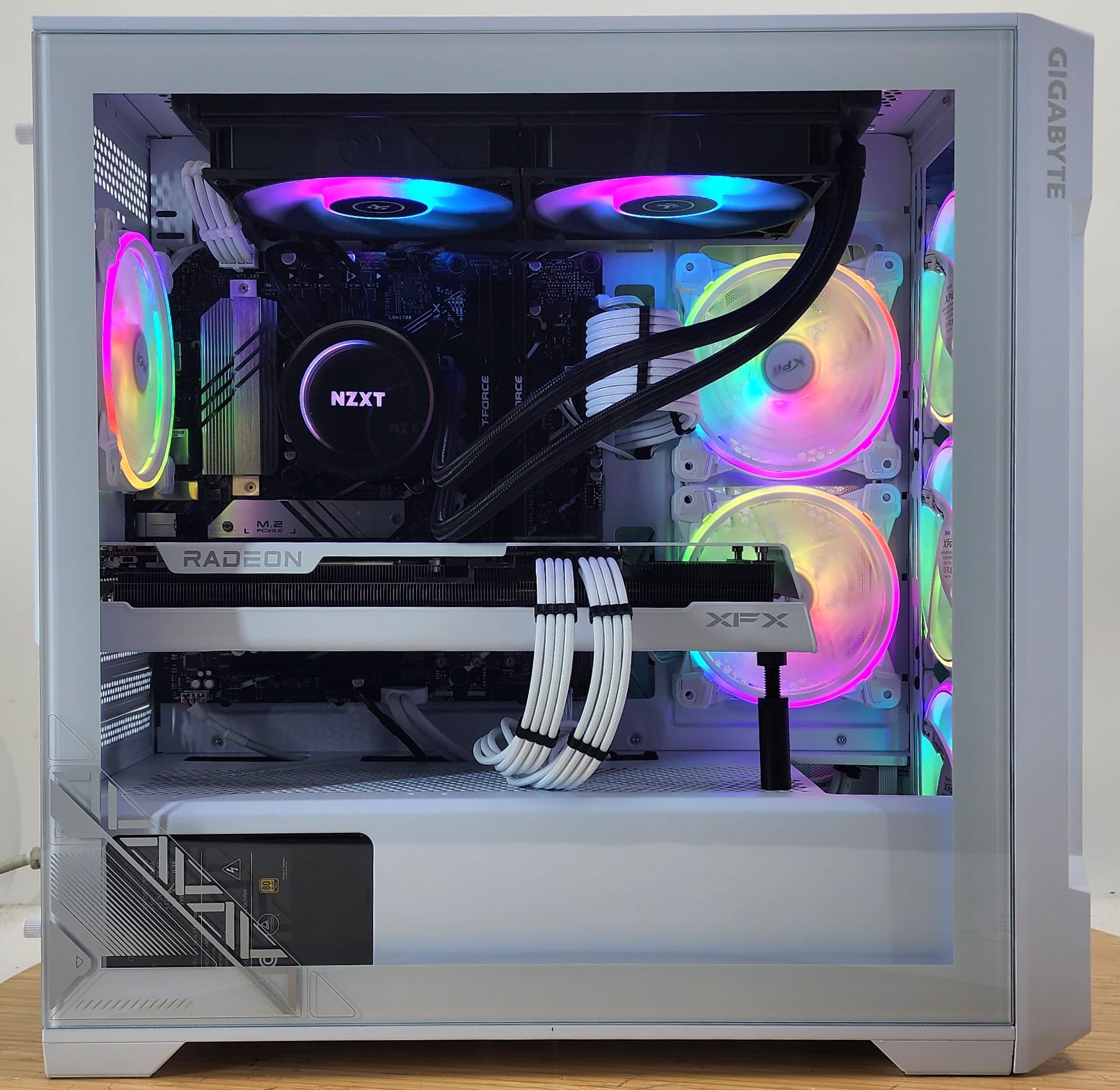 Gaming PC i5-12600KF 16GB RAM 1TB SSD RX 7800 XT 16GB Windows 11 Computer