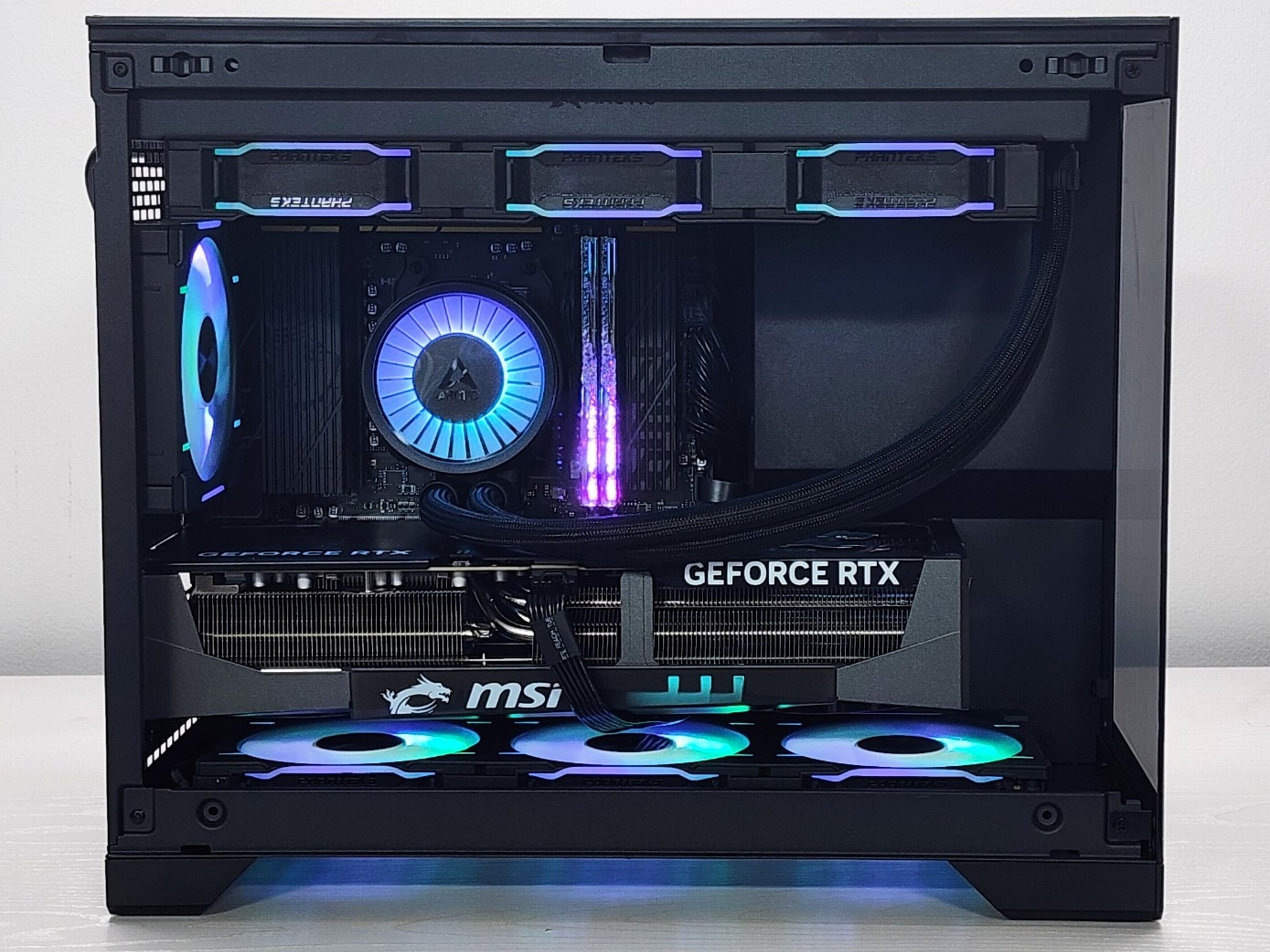 NEW Powerhouse Gaming PC BEAST - ALL NEW Custom Built - 9800X3D - RTX 5090 - 32GB Fast RA...