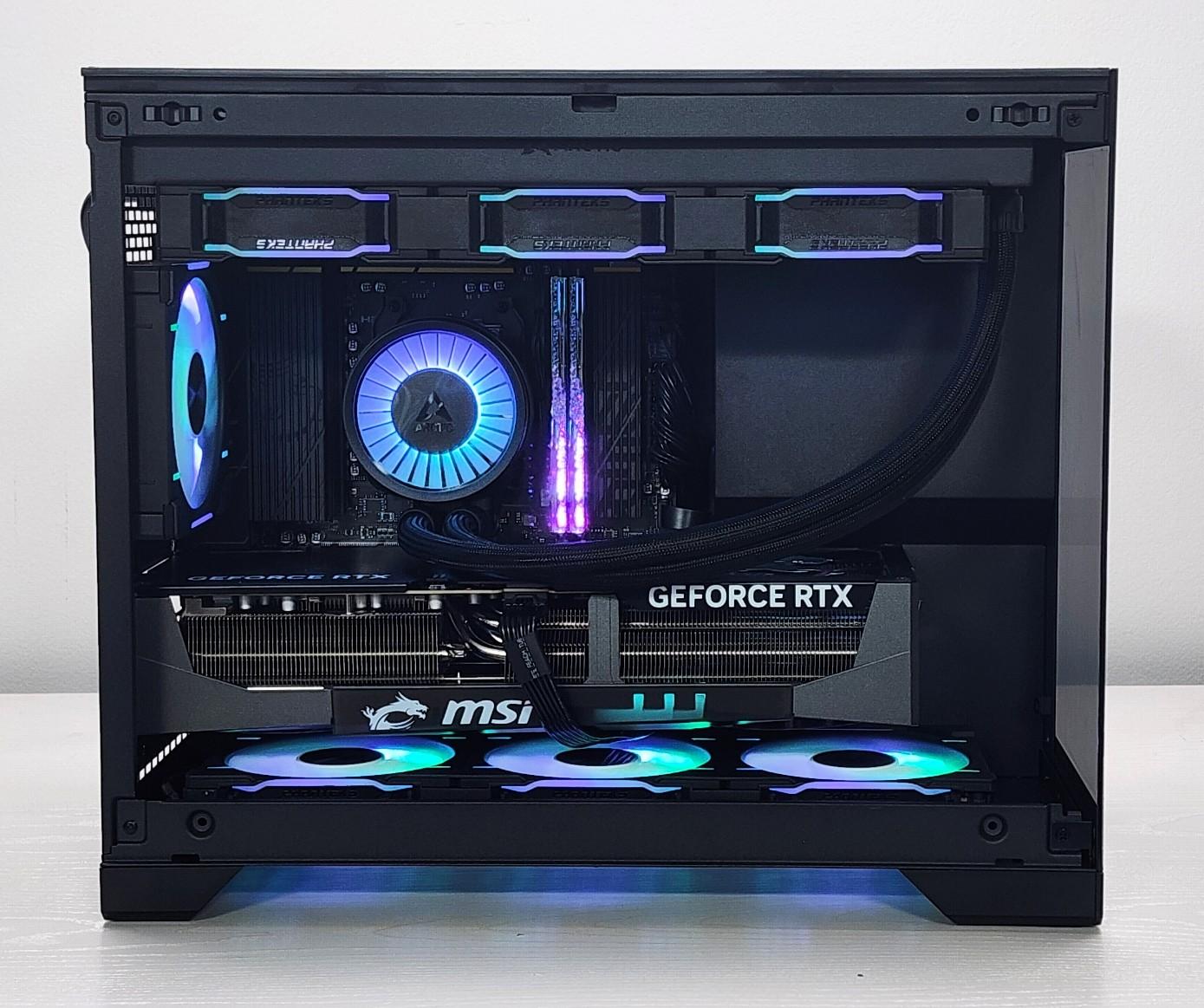 NEW Powerhouse Gaming PC BEAST - ALL NEW Custom Built - 9800X3D - RTX 5090 - 32GB Fast RA...