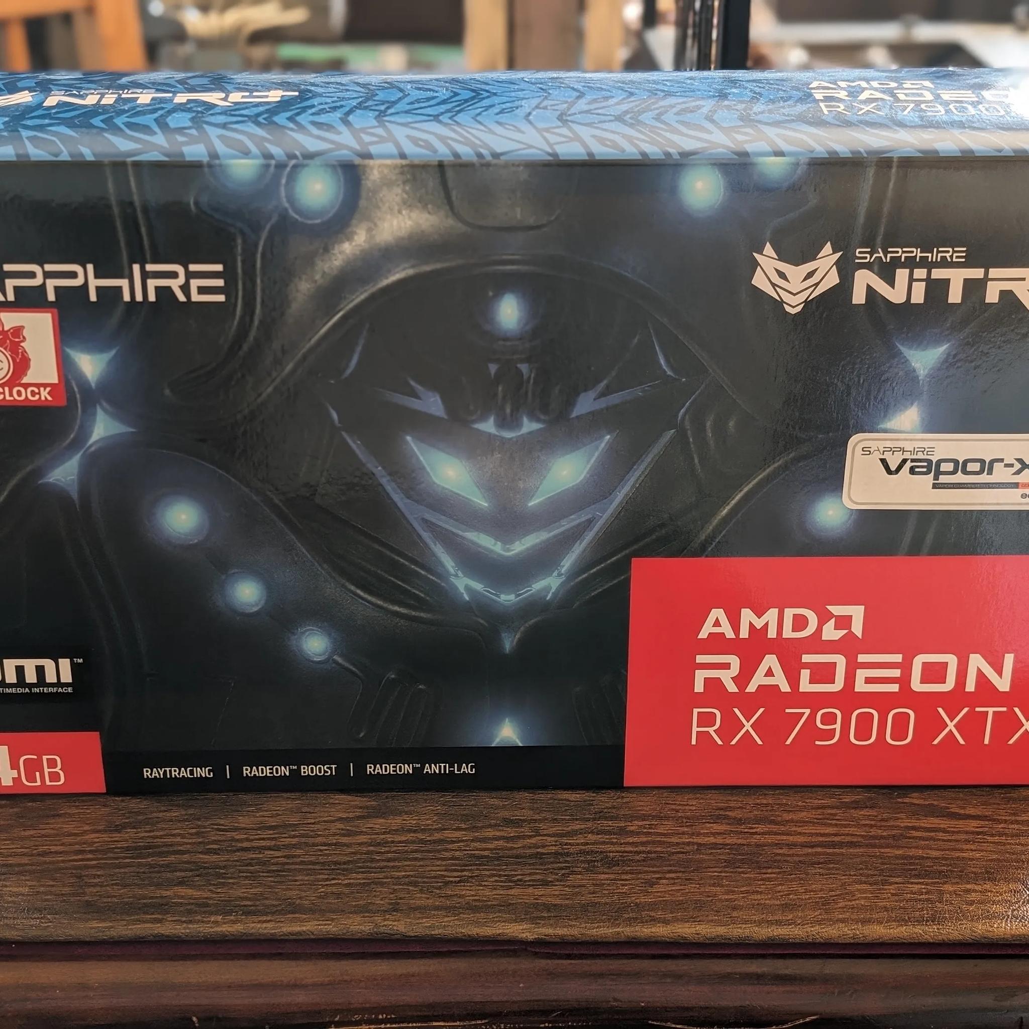 SAPPHIRE NITRO Radeon RX 7900 XTX 24GB GDDR6 - LIKE NEW
