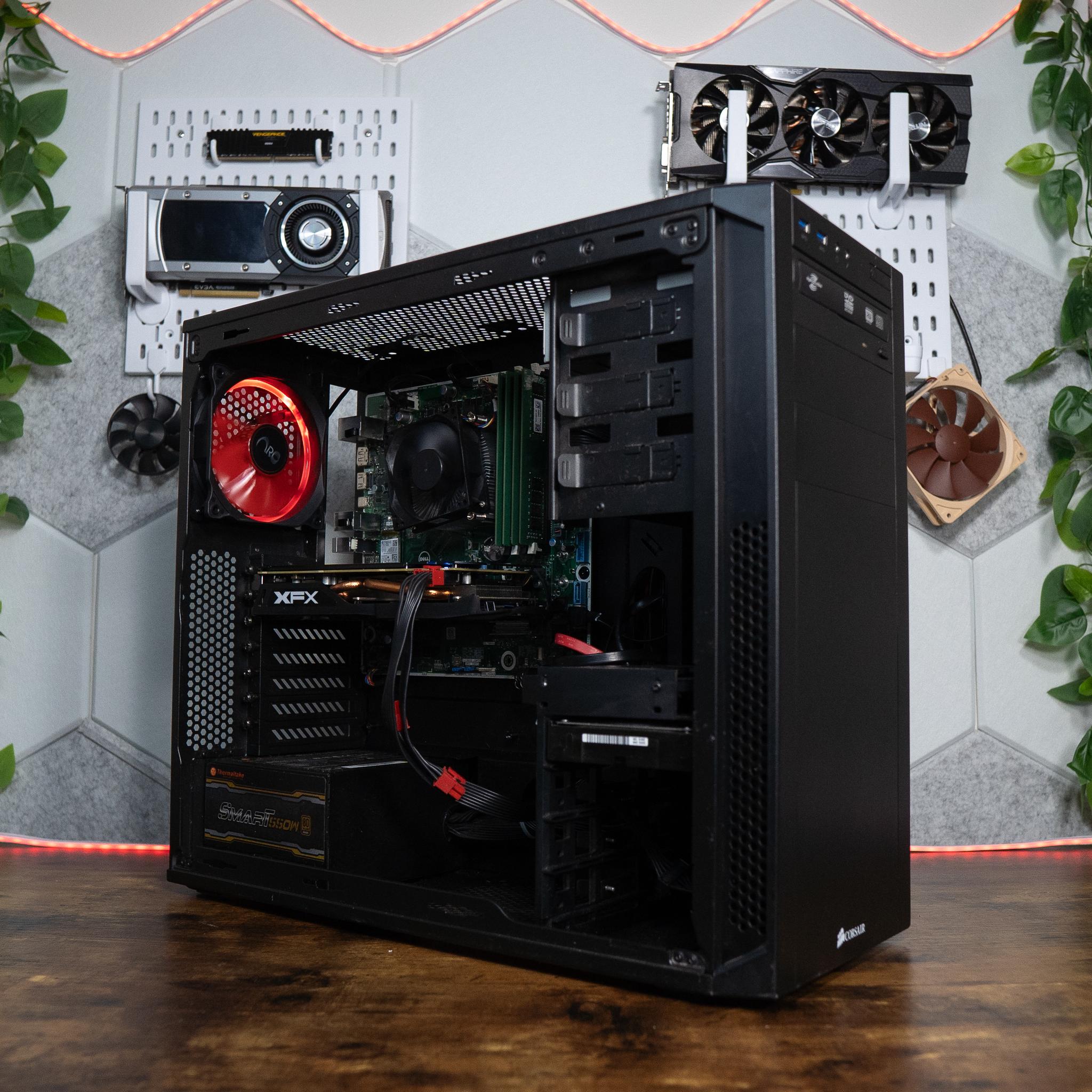 🟠⚫ ULTRA BUDGET - BO6 Ready GAMING PC 🟠⚫ XFX RX 570 | INTEL i7 6700 | 32GB DDR4 RAM | 1.25TB |