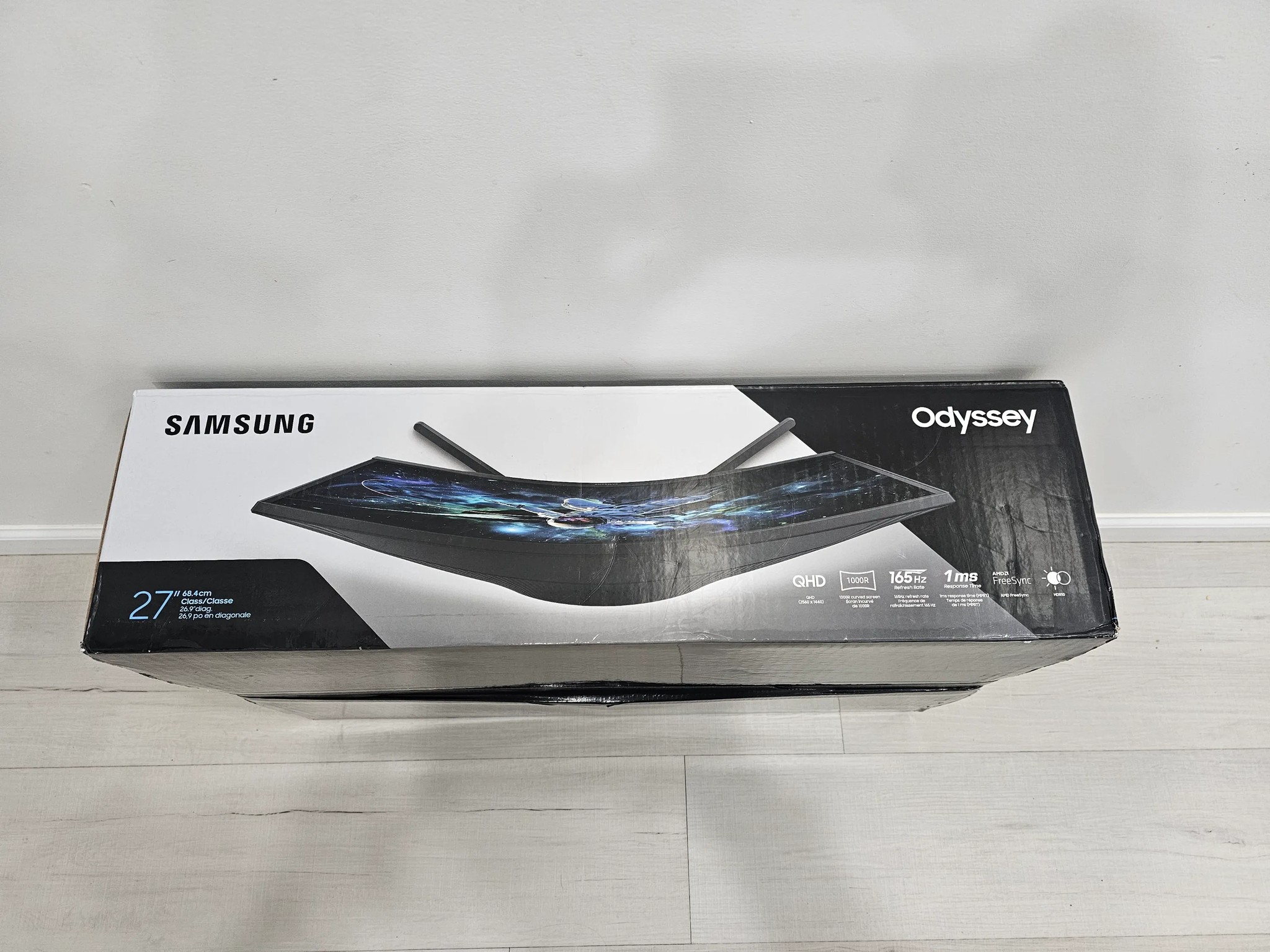 27in QHD Samsung Gaming Monitor 165hz