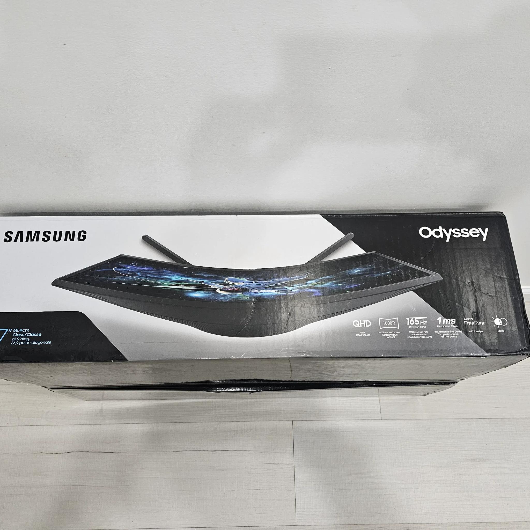 27in QHD Samsung Gaming Monitor 165hz