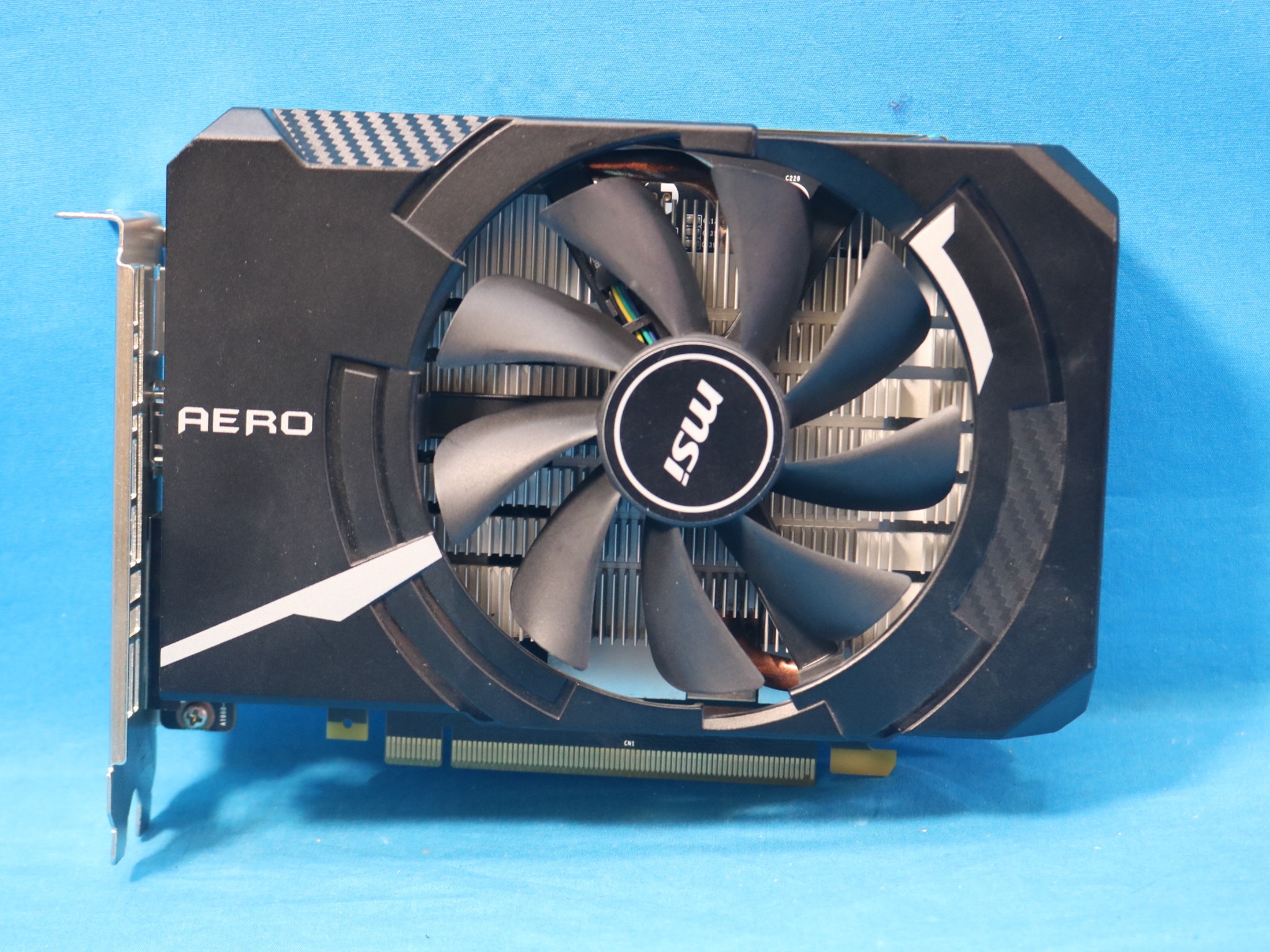 MSI NVIDIA GeForce GTX 1660 Super Aero ITX OC 6GB GDDR6 PCIe 3.0 Desktop GPU MS-V809