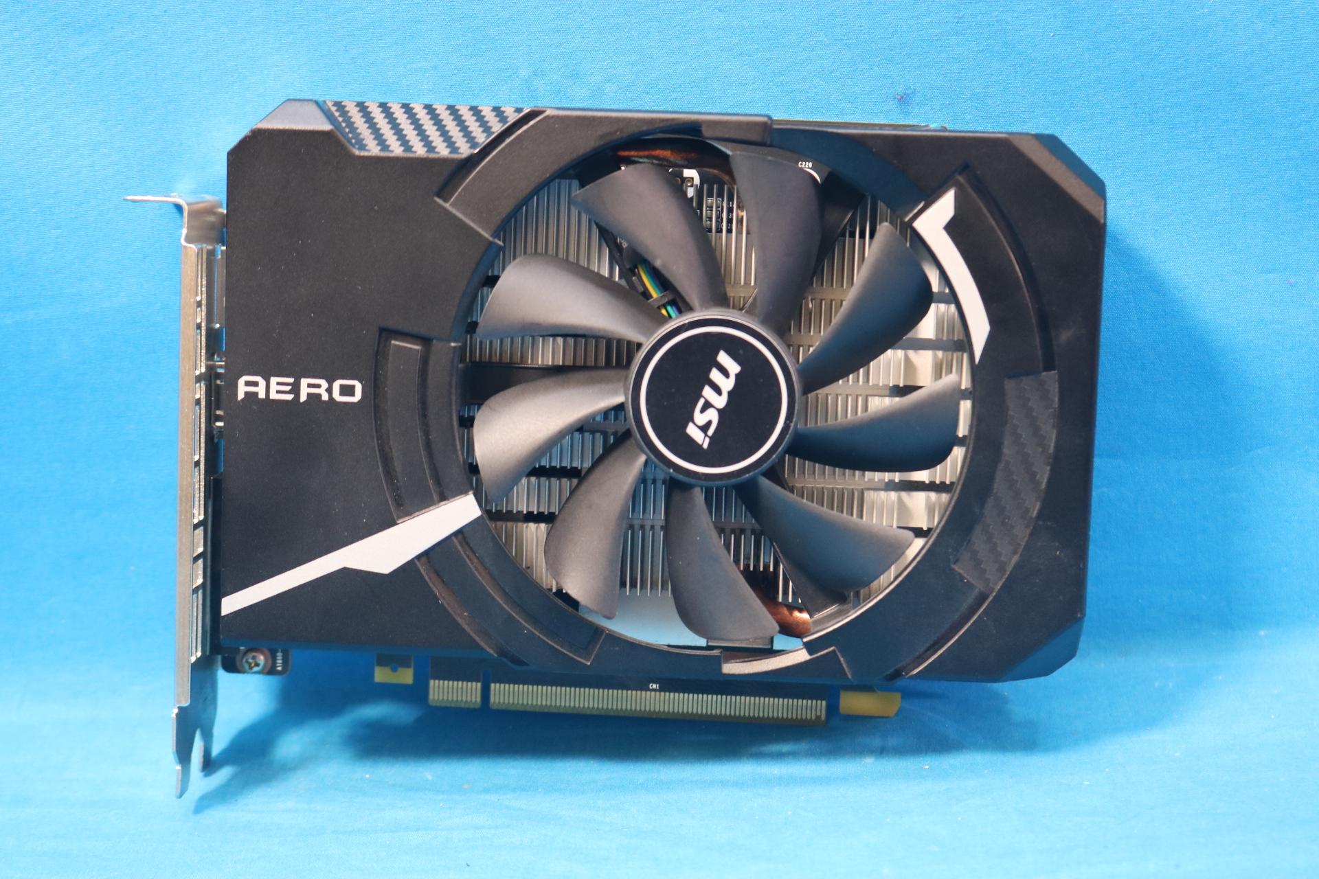 MSI NVIDIA GeForce GTX 1660 Super Aero ITX OC 6GB GDDR6 PCIe 3.0 Desktop GPU MS-V809