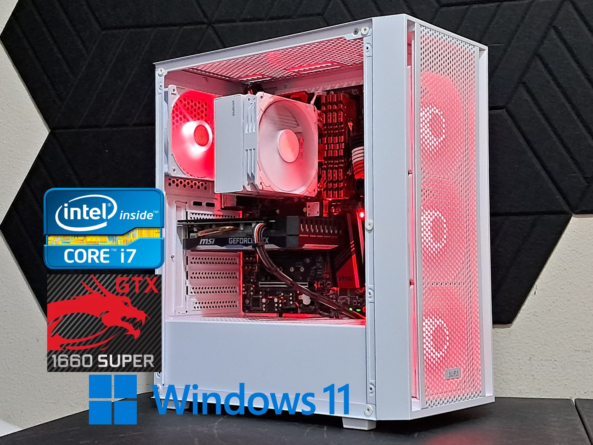 🐦‍🔥Mad MSI Gaming PC🐦‍🔥Intel Core i7-6700 | GTX 1660 Super | 16GB DDR4 | 750GB SSD | WiFi