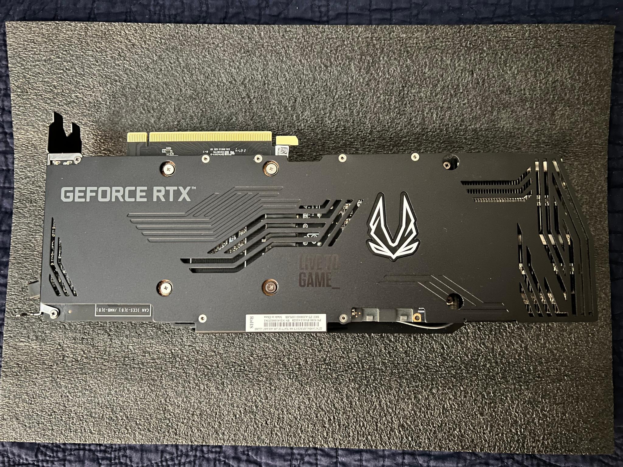 Zotac GAMING Trinity GeForce RTX 3080 10GB