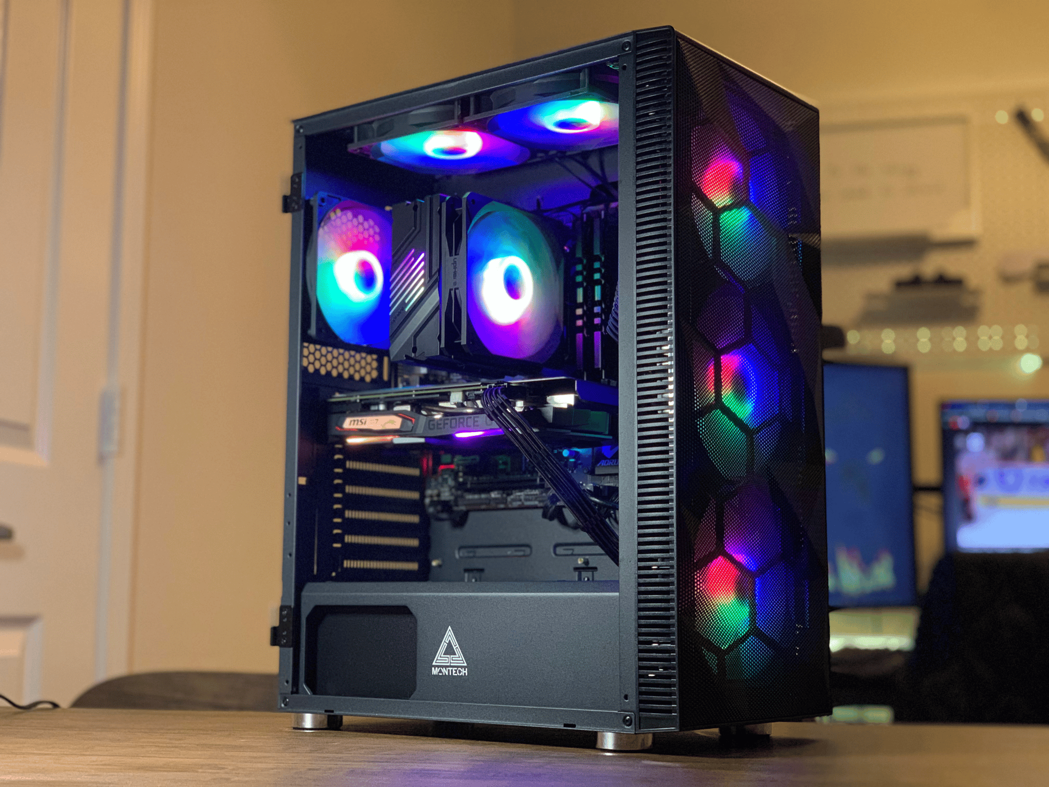 Mid Range Black Gaming PC (Ryzen 5 5600X + GTX 1660 Super)