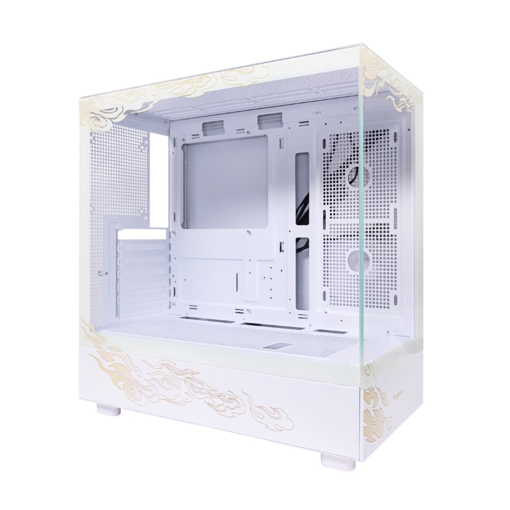 SEGOTEP Endura Pro+ | 🌟LOONG Edition🌟 | ATX CASE | Dual Tempered Glass | 360mm Cooler Support