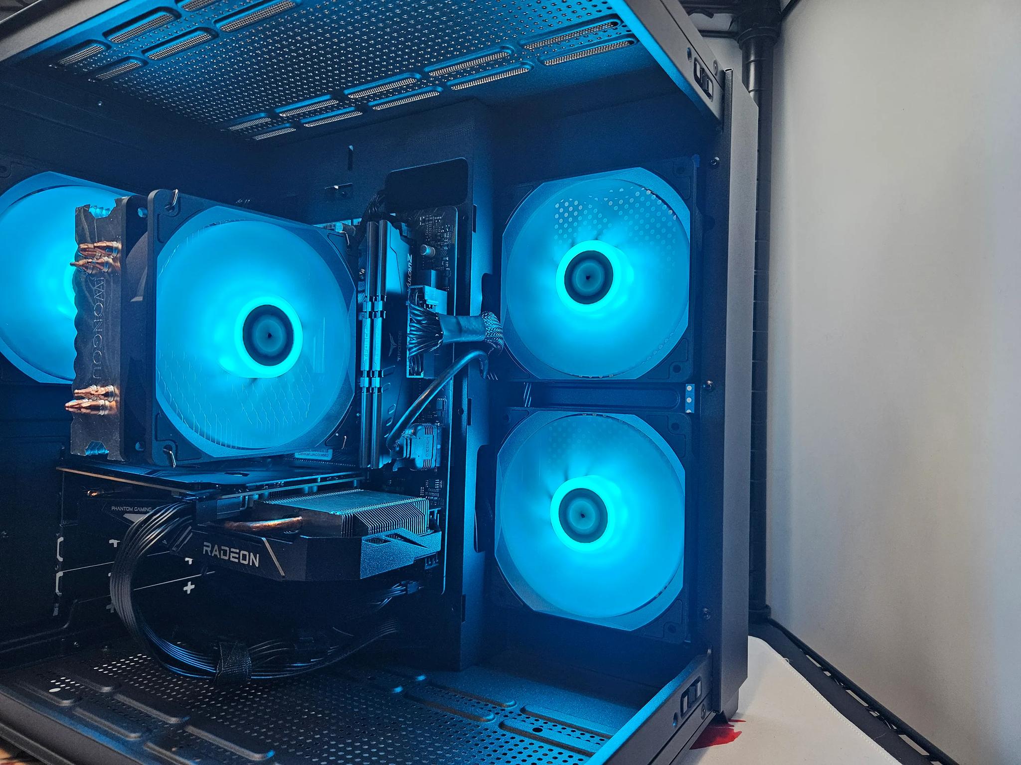 Limited time deal! Dark side Air Rig Ryzen 5 5500 / 16GB DDR4 / 512GB SSD / RX6500XT