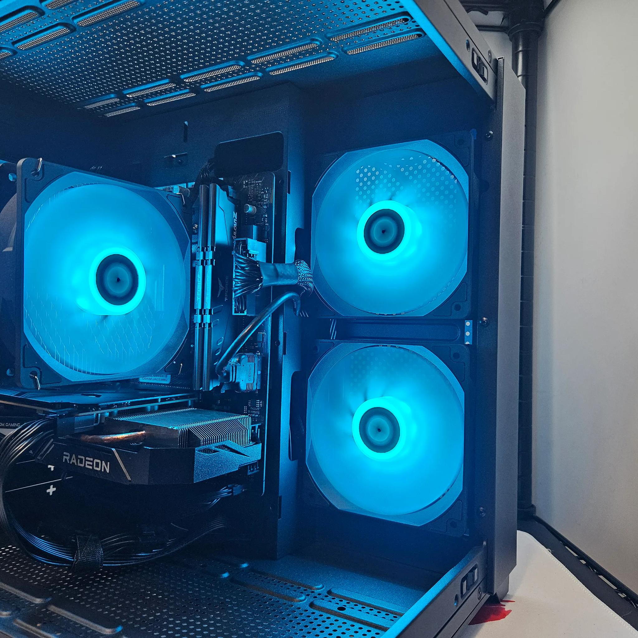 Limited time deal! Dark side Air Rig Ryzen 5 5500 / 16GB DDR4 / 512GB SSD / RX6500XT