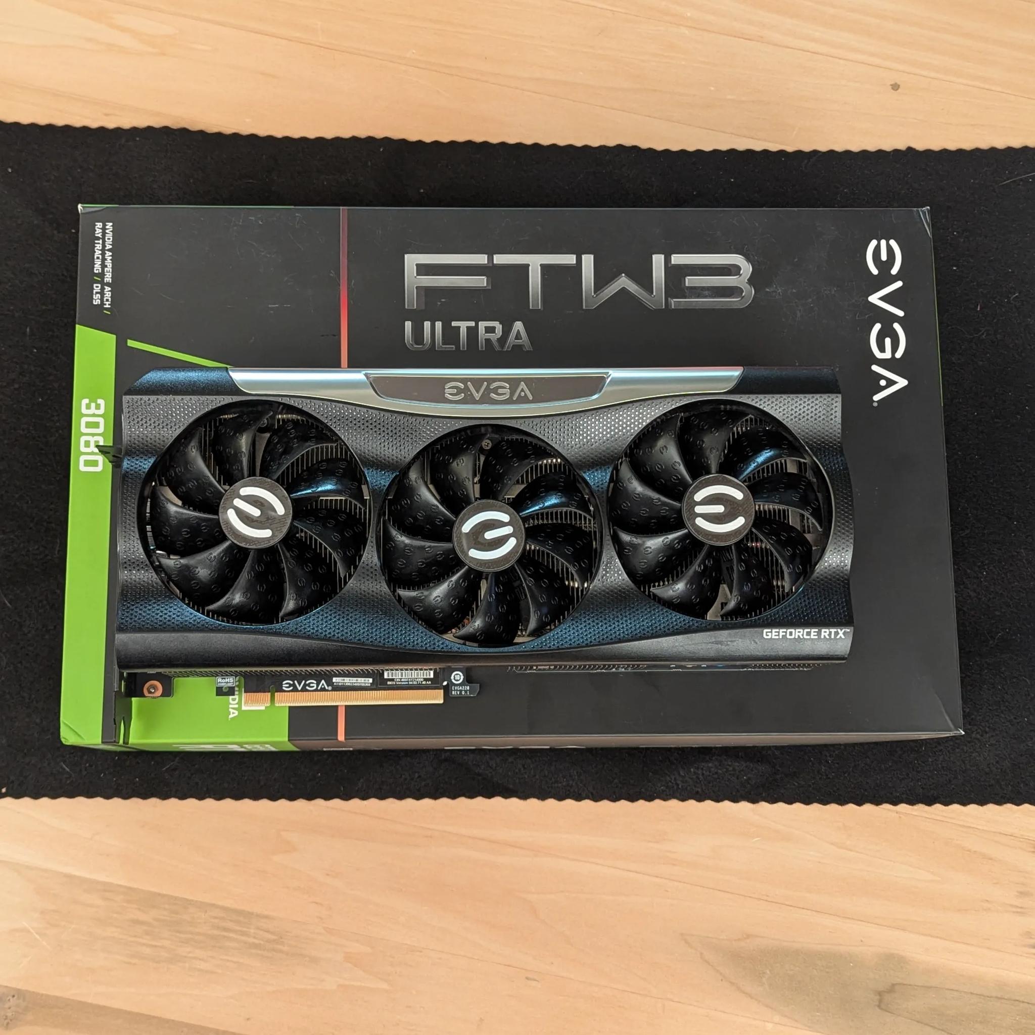 🍡 EVGA 3080 FTW3 Ultra – 10GB Beast w/ Massive Cooler | Rare & Powerful 🌏