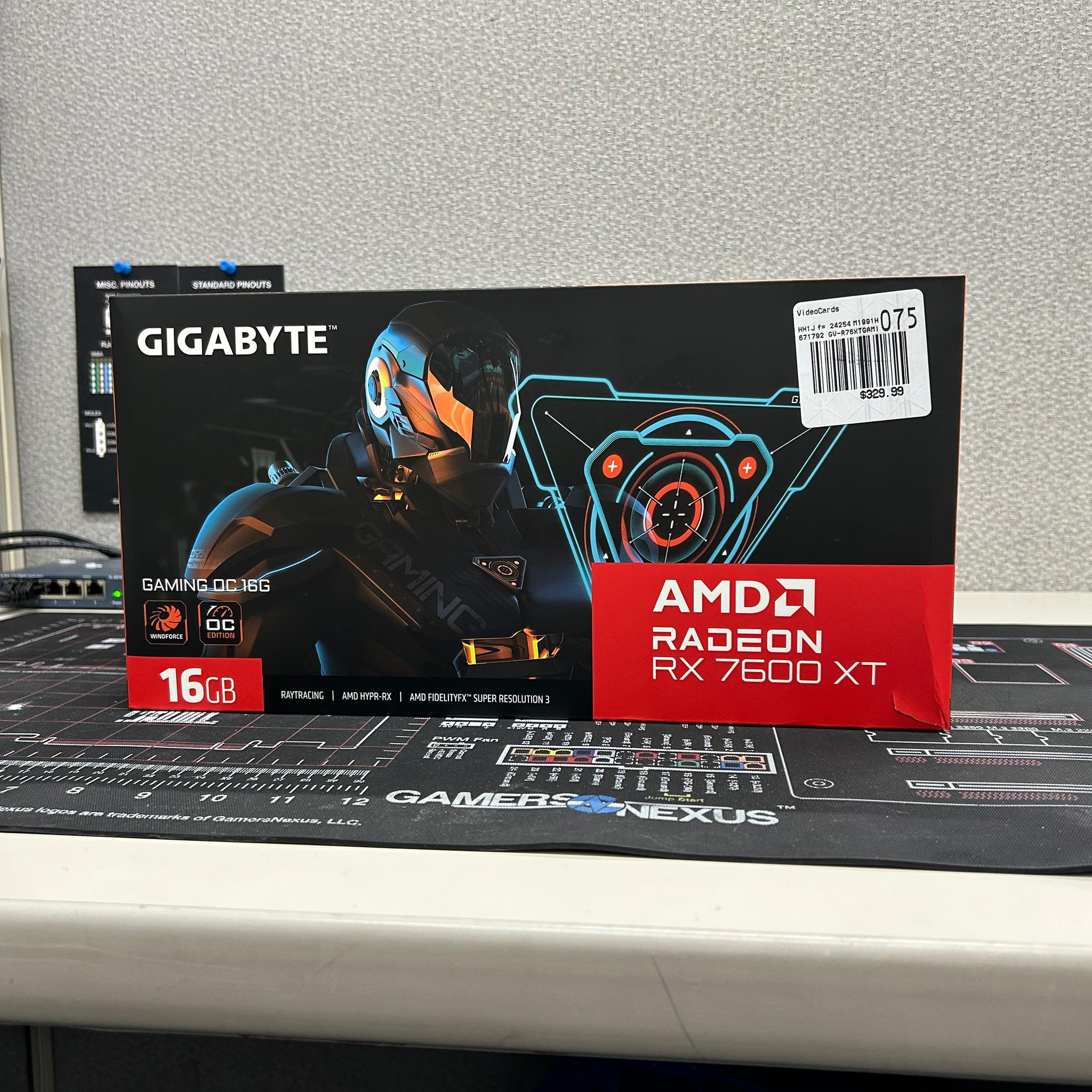 Gigabyte RX 7600XT Gaming OC 16GB *2 FREE GAMES INCLUDED*