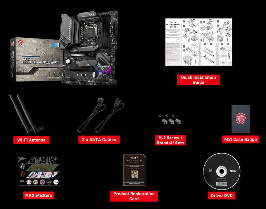 MSI MAG B560 TOMAHAWK WIFI