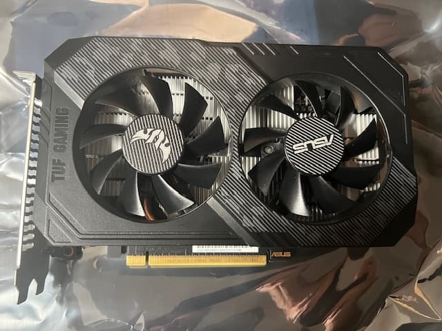 ASUS NVIDIA GeForce GTX 1660 Super TUF Overclocked Dual-Fan 6GB GDDR6 PCIe 3.0 Graphics Card