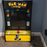 Small old school arcade style gaming system.
