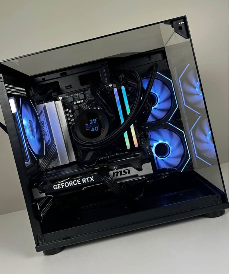 ⚡8700F / RTX 5060 Ti Gaming PC⚡| Infinity Fans + Customizable LCD Display