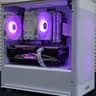 White & Silver 1080p Gaming PC! 5600X | 6650XT | 1TB NVME | 32GB RAM | WIFI/BT | Win 11 Pro