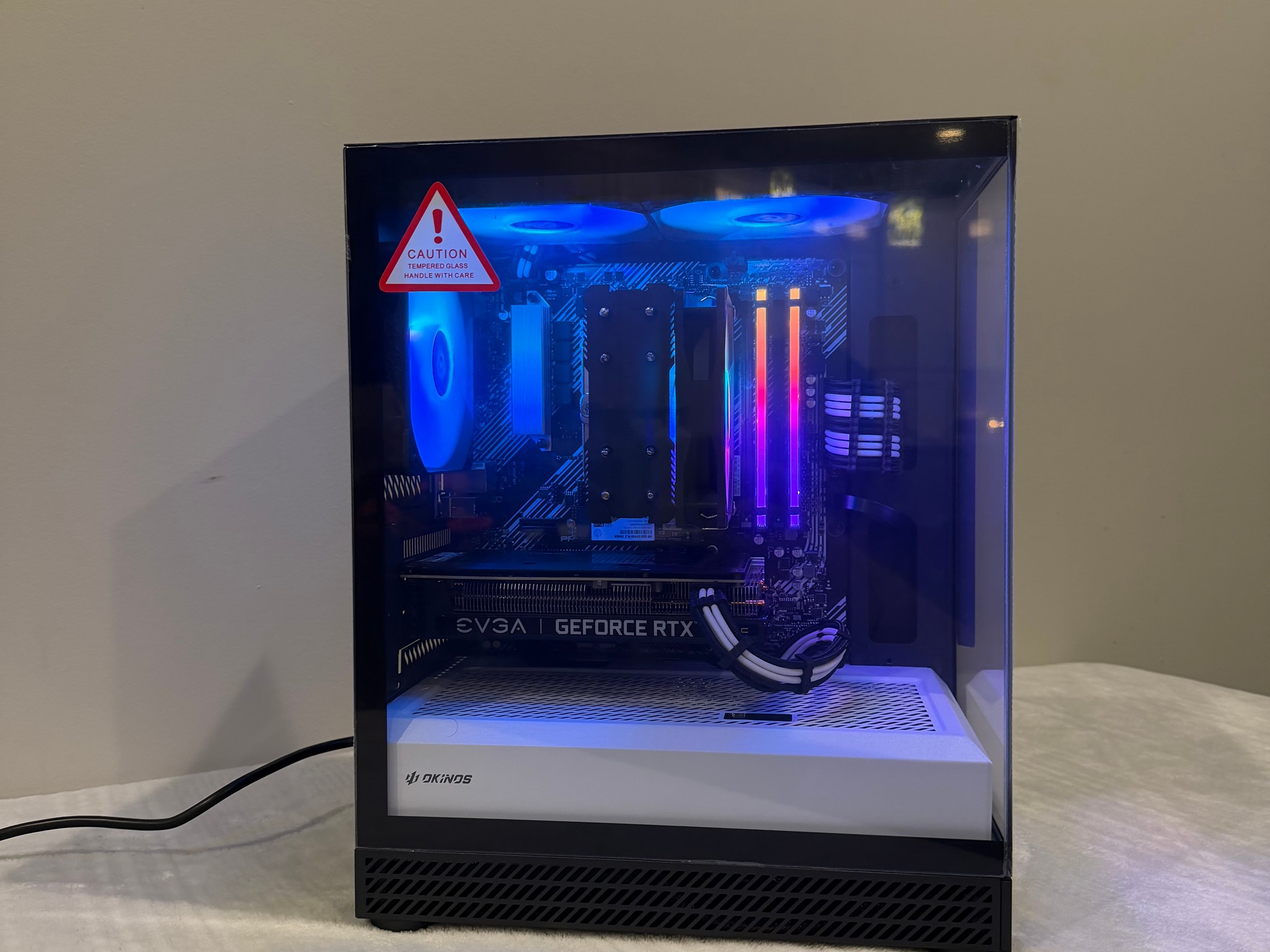 GeForce RTX 3060 Custom Gaming PC - Ryzen 5 5600G, 32GB RAM, 512GB NVMe SSD