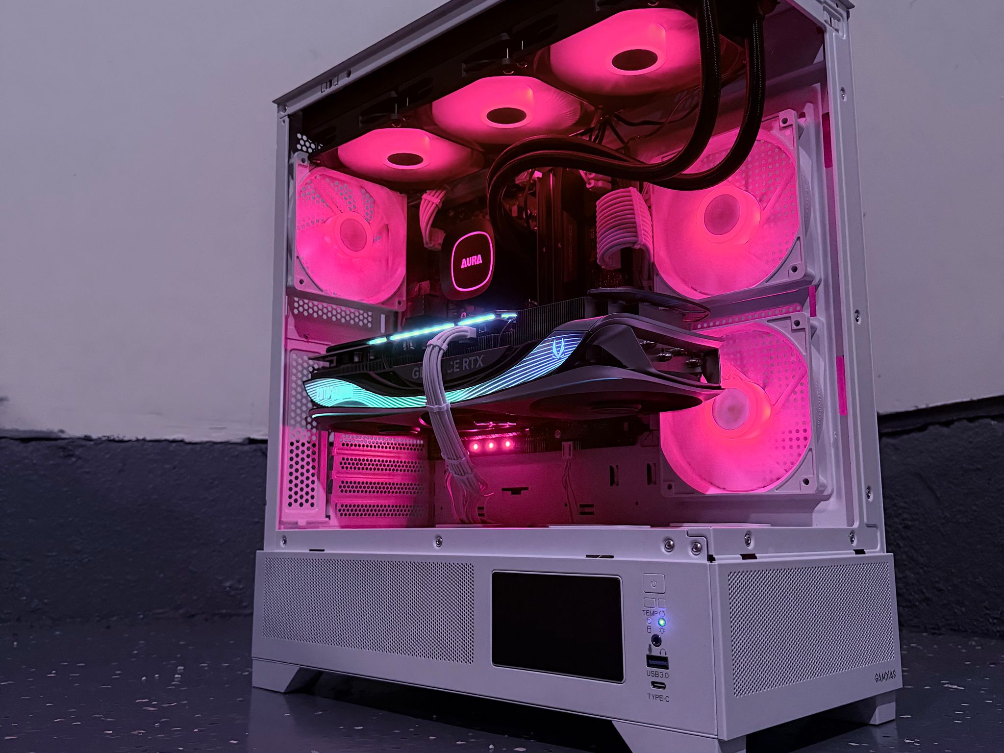❄️"Artic Tide "❄️| 4k Gaming | RTX 4070 Ti AMP Extreme  | i7 12700F | 32B DDR5 Ram | 3TB Storage
