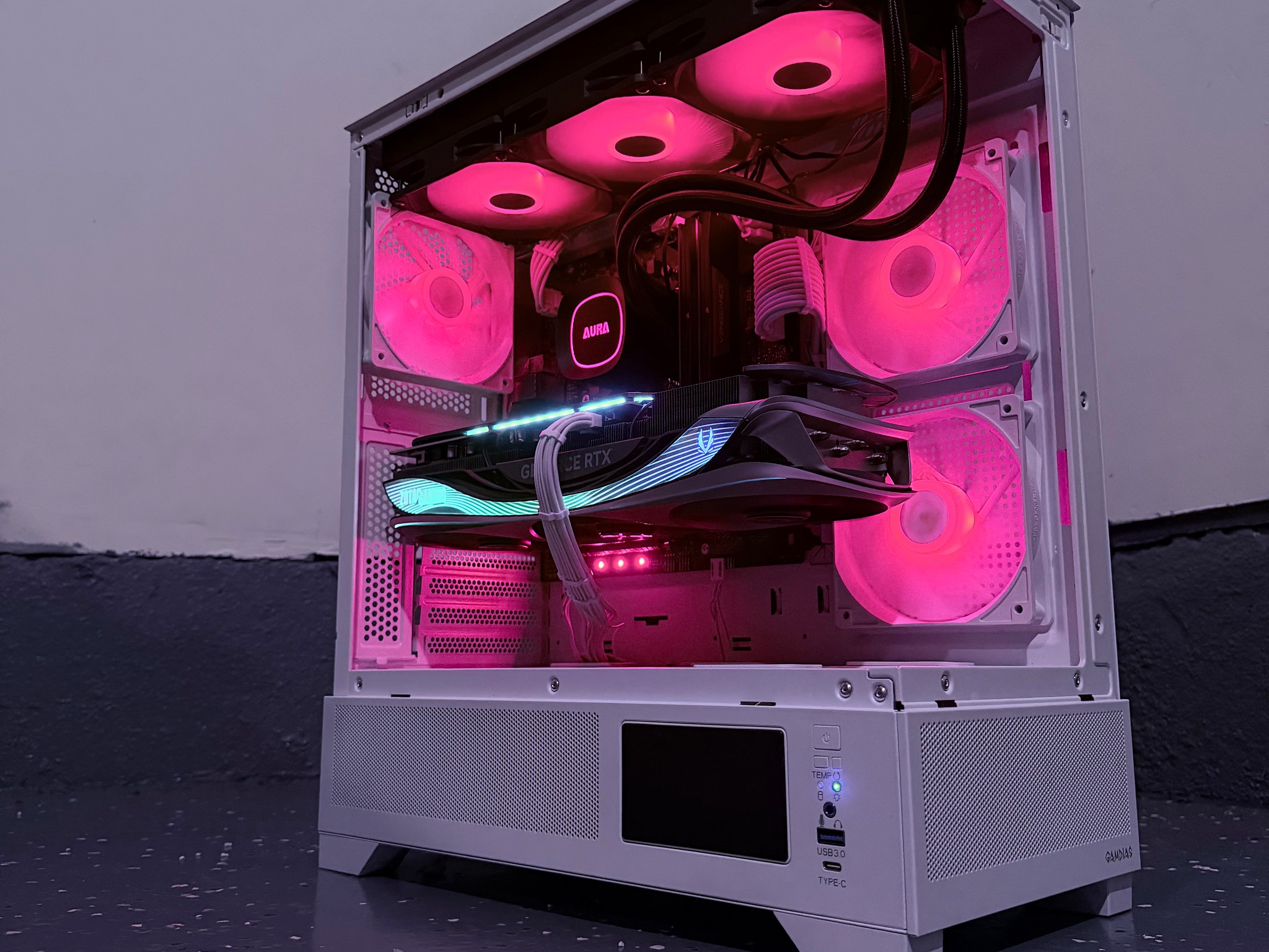 ❄️"Artic Tide "❄️| 4k Gaming | RTX 4070 Ti AMP Extreme  | i7 12700F | 32B DDR5 Ram | 3TB Storage