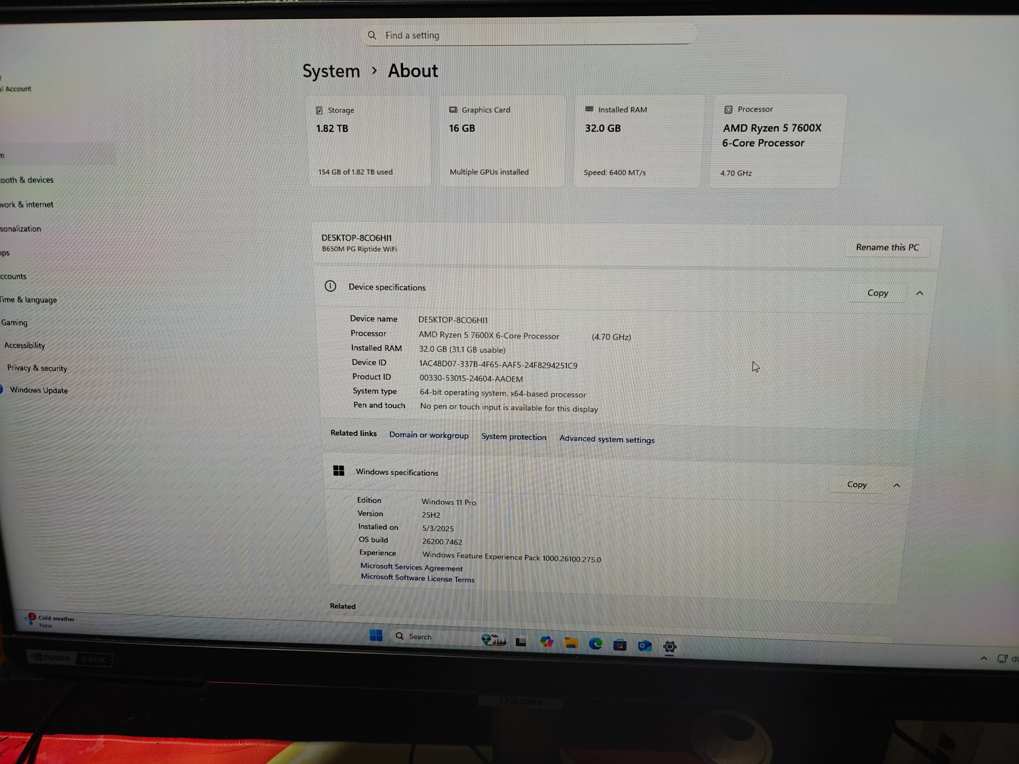 Mid Range Gaming Desktop PC
