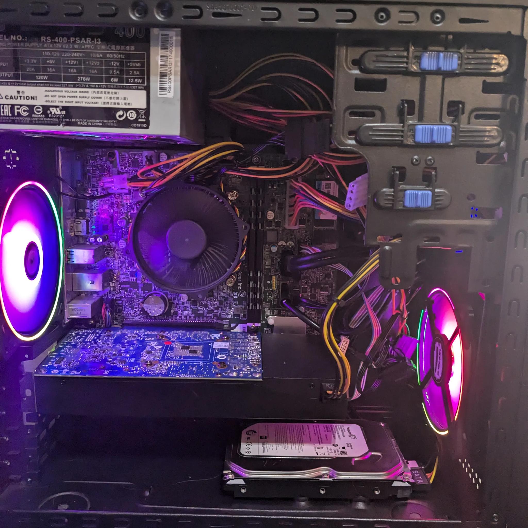 100 FPS Fortnite | 180 Day Warranty | RGB, WiFi, i5-6500, GTX 1060 6GB, 16GB RAM, 256GB SSD, Win10