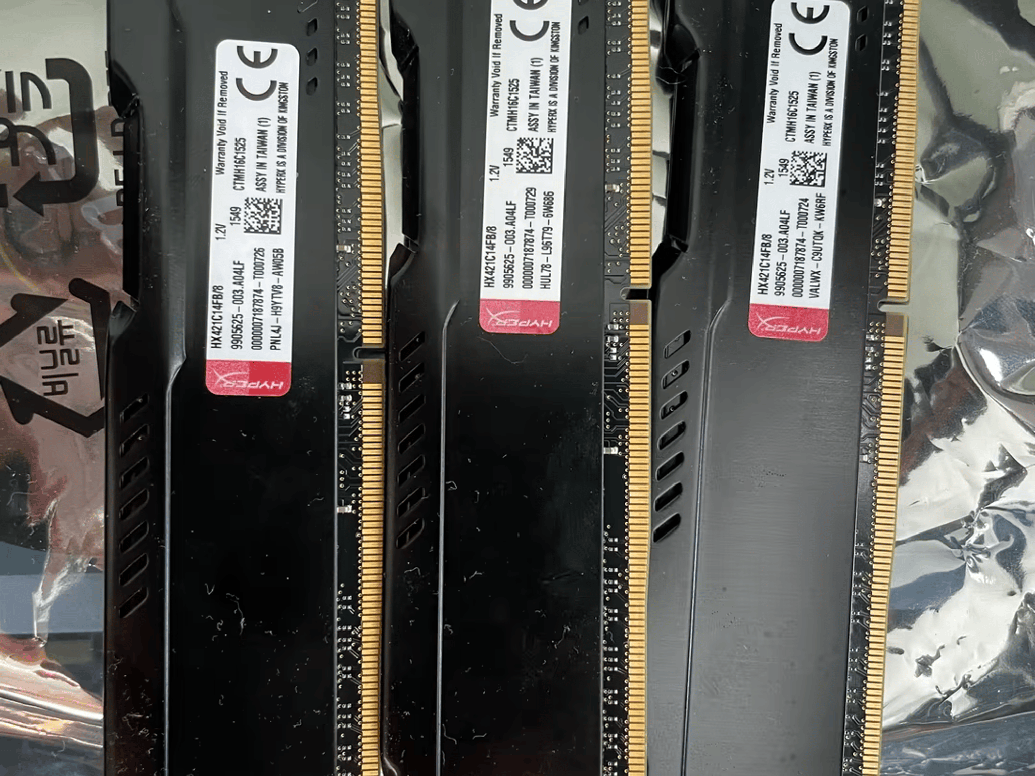 Kingston HyperX 3 x 8GB RAM 2133mhz