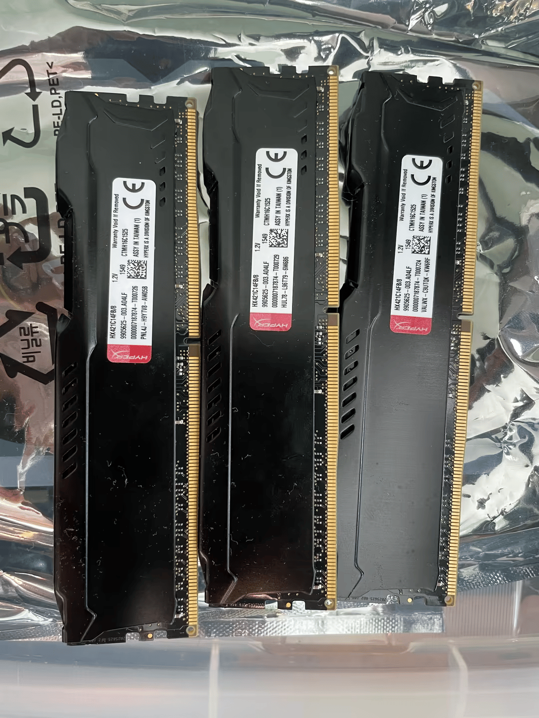 Kingston HyperX 3 x 8GB RAM 2133mhz