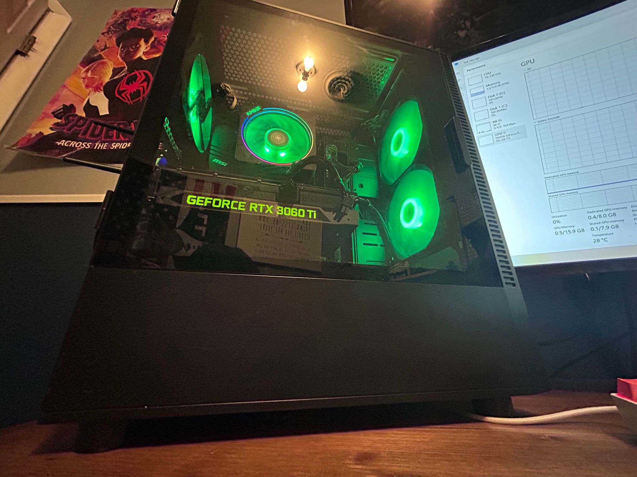 GeForce RTX 3060 Ti Custom Gaming PC - Ryzen 5 5500, 16GB RAM