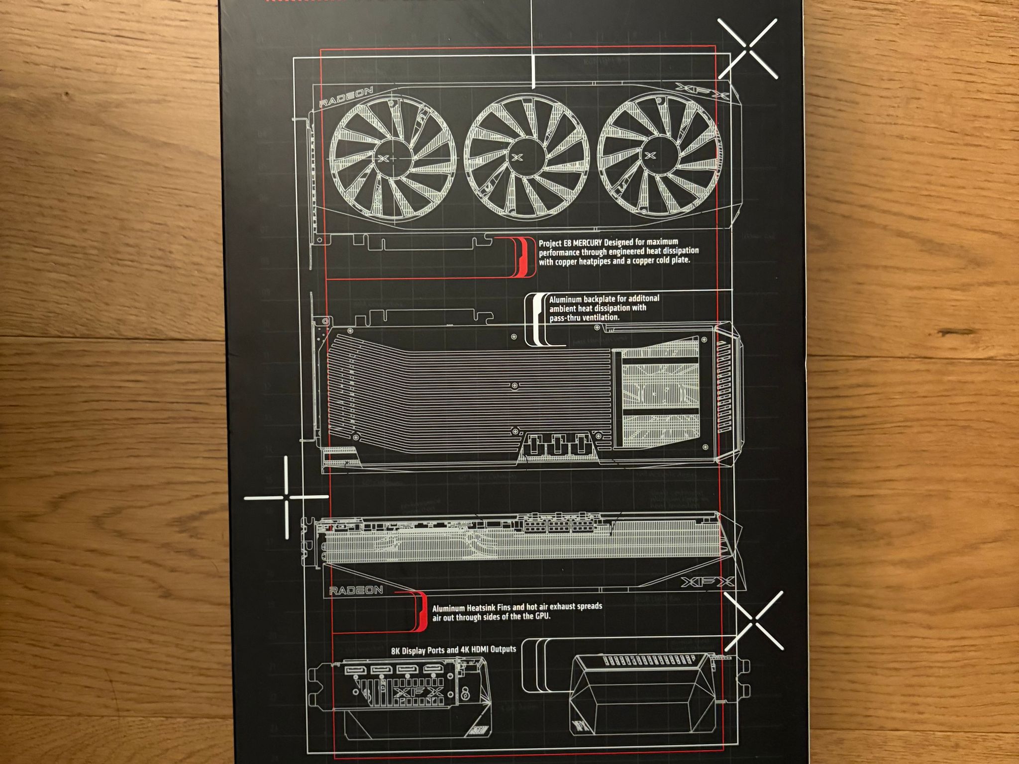 XFX Mercury AMD Radeon RX 9070XT OC Gaming Edition with RGB 16GB GDDR6